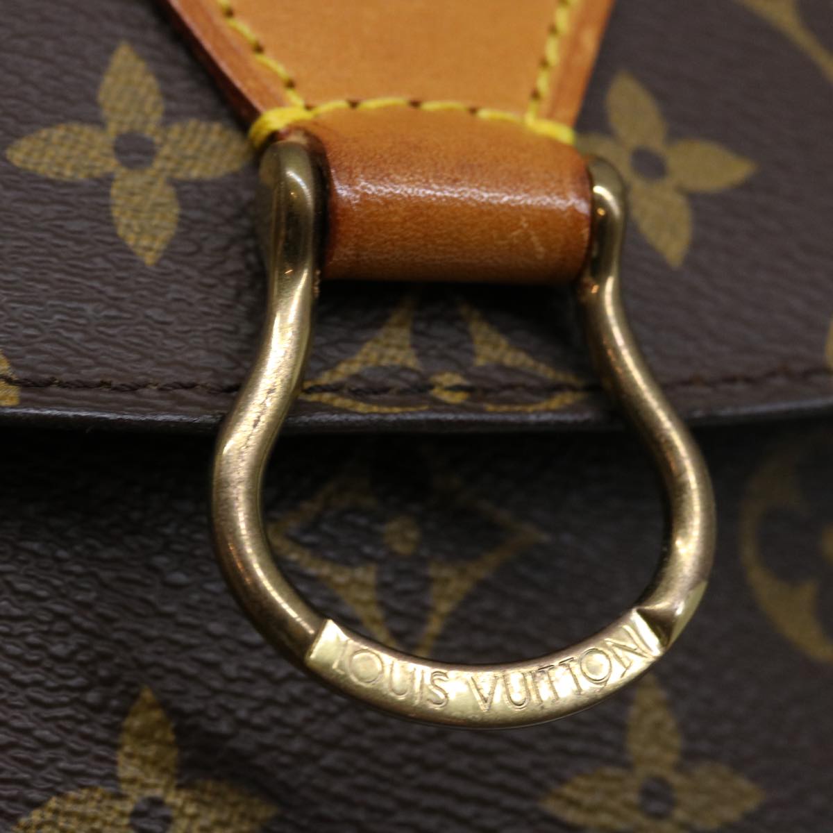 LOUIS VUITTON Monogram Saint Cloud GM Shoulder Bag M51242 LV Auth yk10836