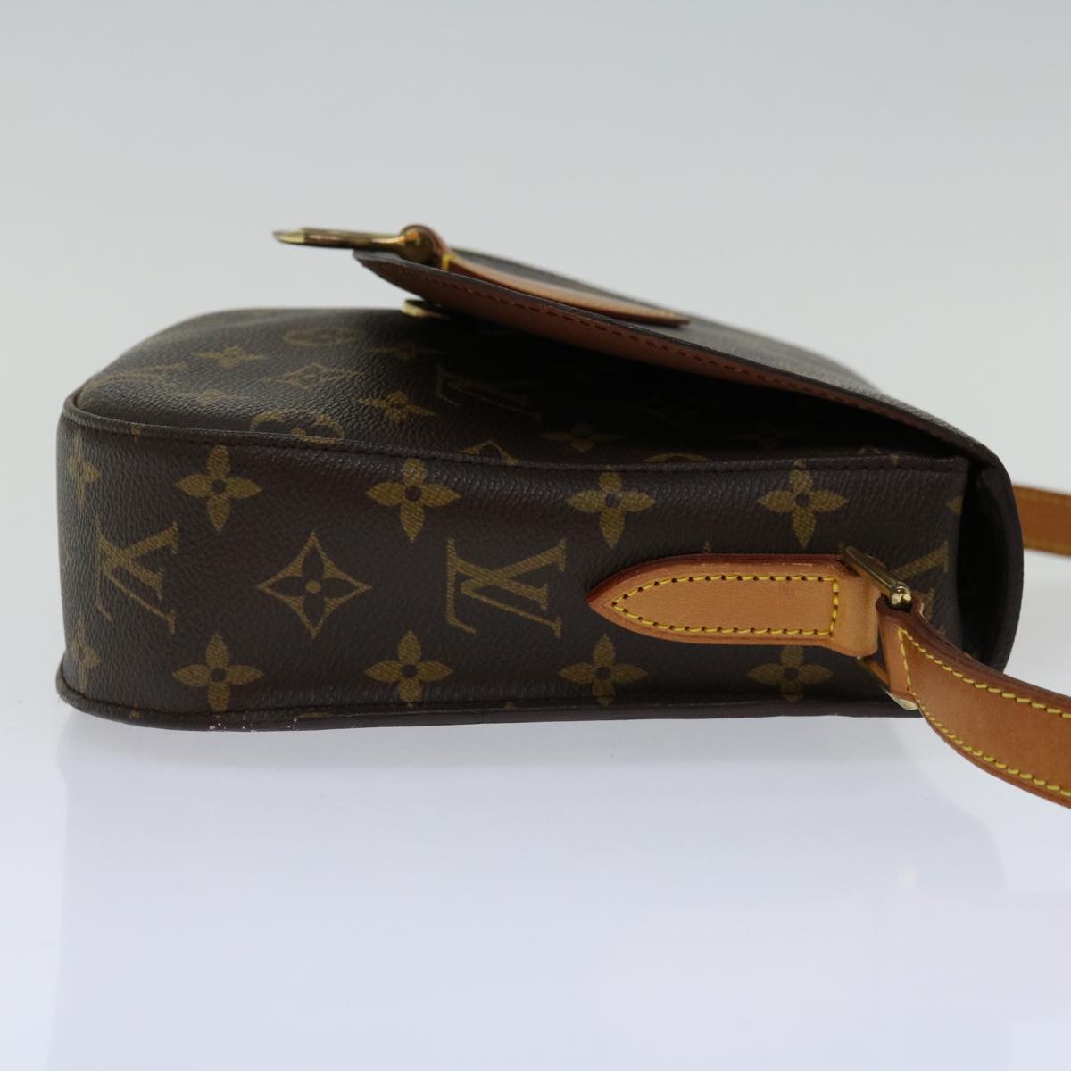 LOUIS VUITTON Monogram Saint Cloud GM Shoulder Bag M51242 LV Auth yk10836