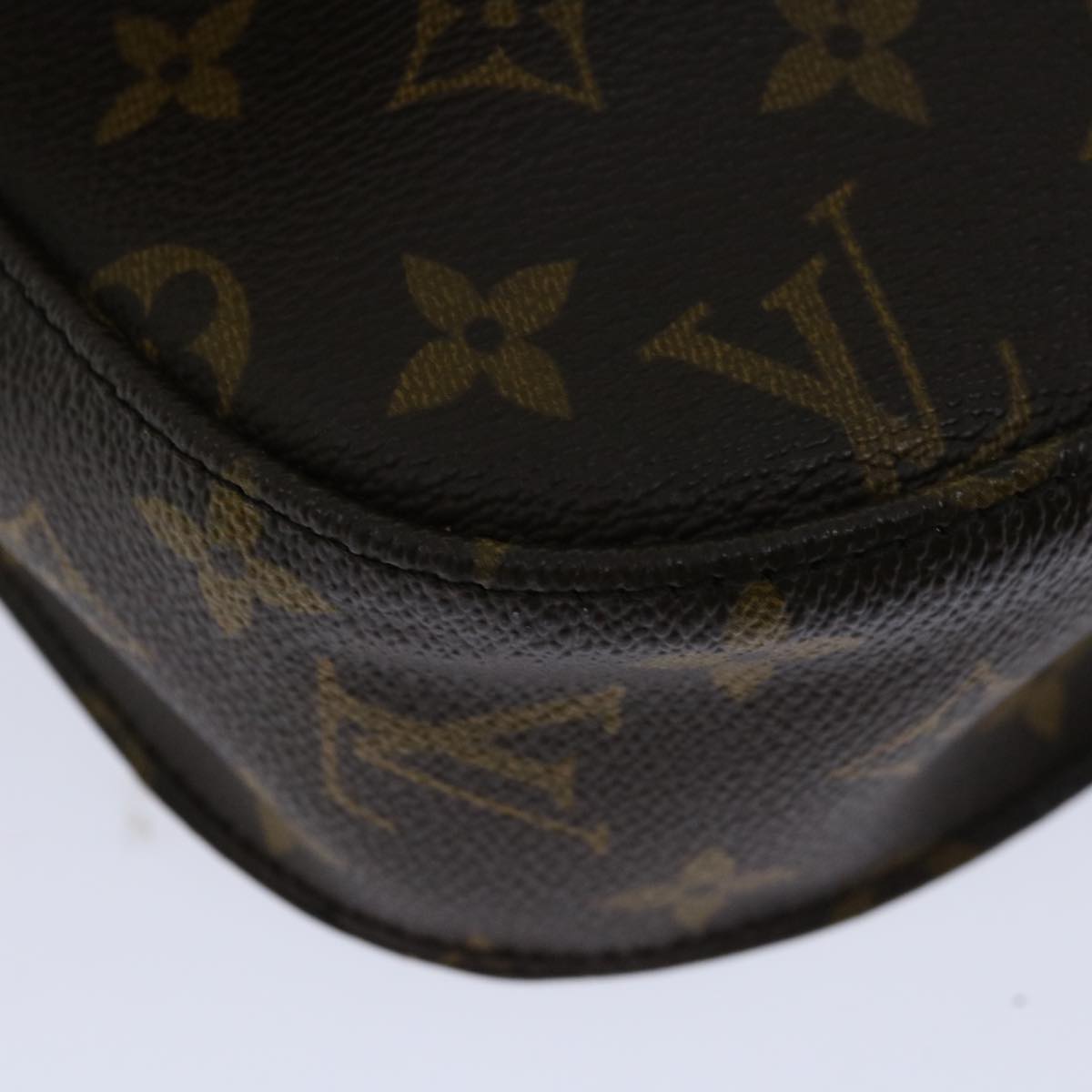 LOUIS VUITTON Monogram Saint Cloud GM Shoulder Bag M51242 LV Auth yk10838