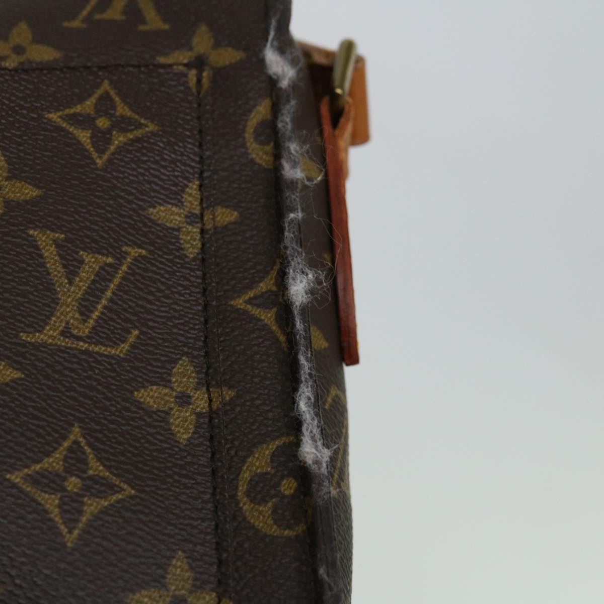 LOUIS VUITTON Monogram Saint Cloud GM Shoulder Bag M51242 LV Auth yk10838