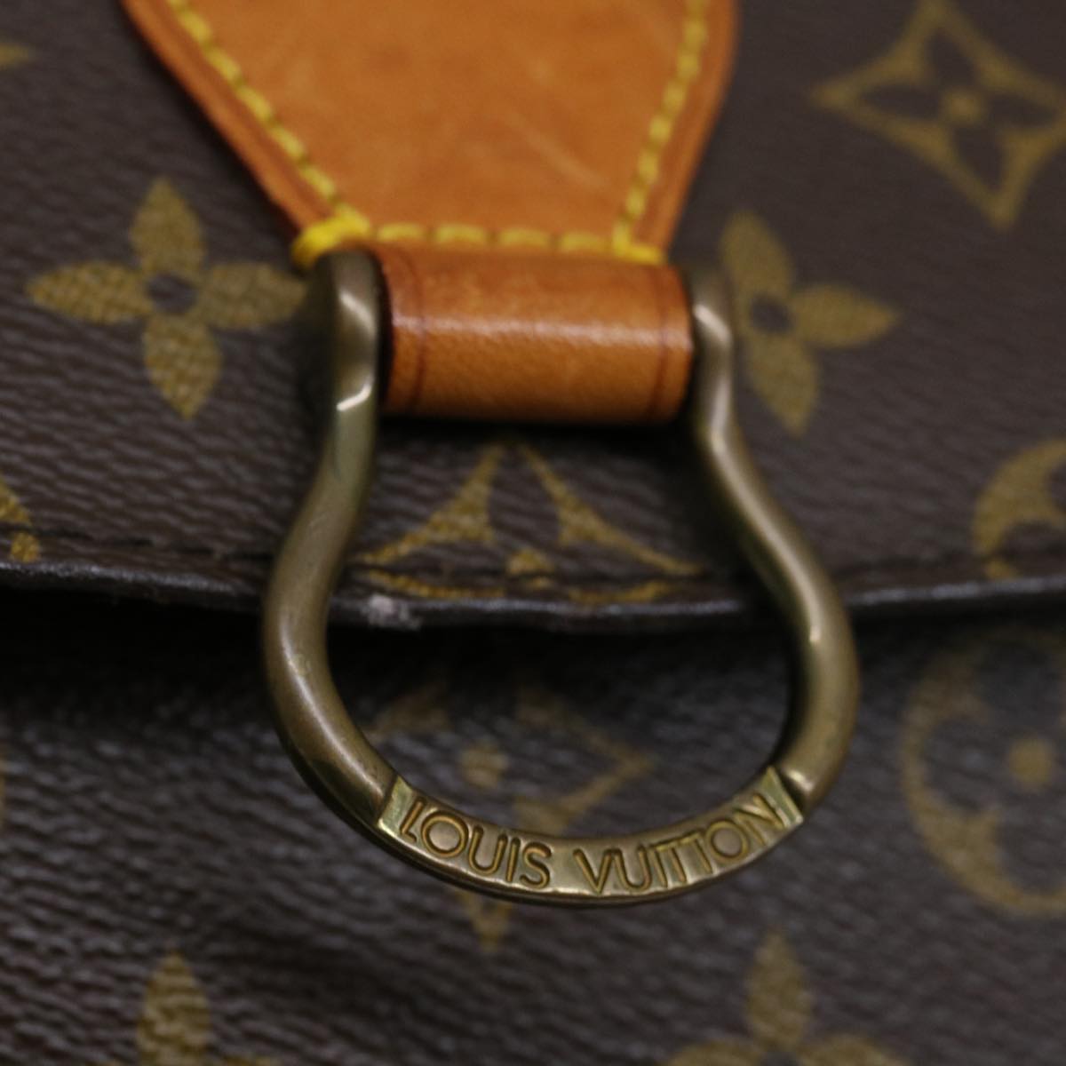 LOUIS VUITTON Monogram Saint Cloud GM Shoulder Bag M51242 LV Auth yk10838