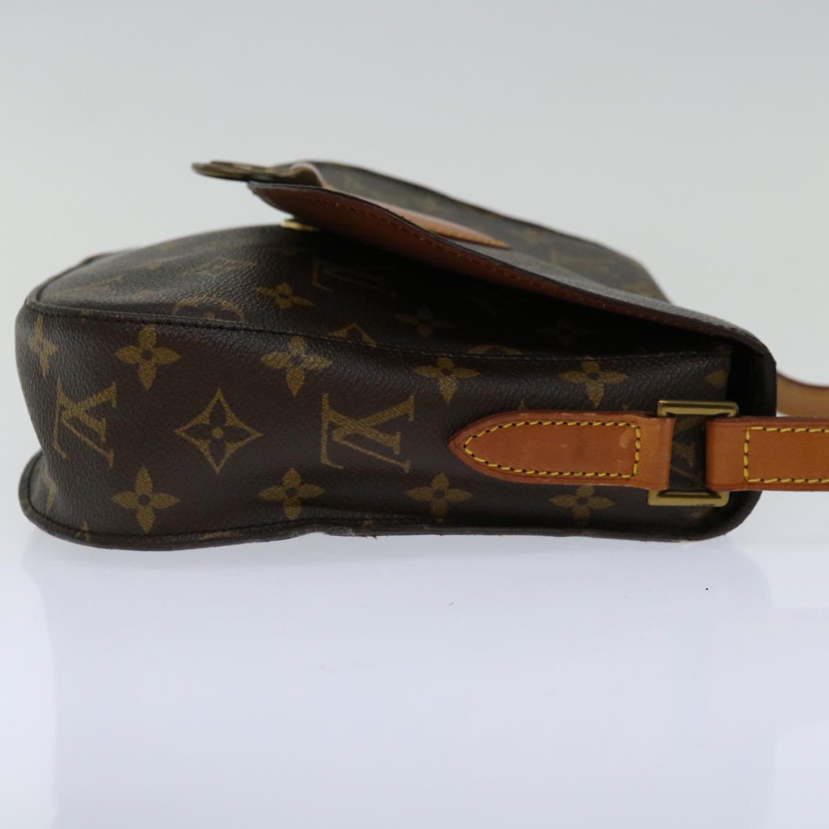 LOUIS VUITTON Monogram Saint Cloud GM Shoulder Bag M51242 LV Auth yk10838