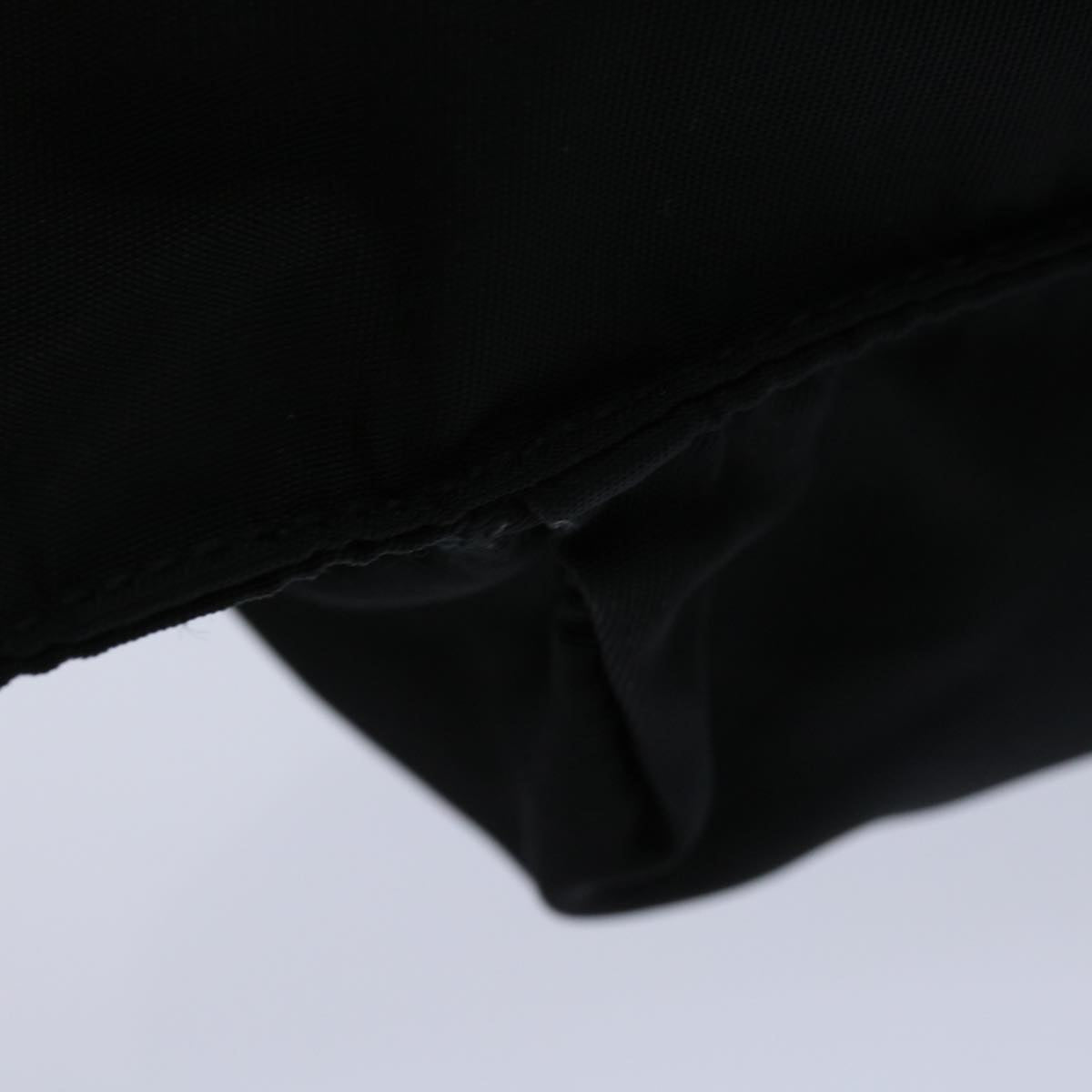 PRADA Waist bag Nylon Black Auth yk10859