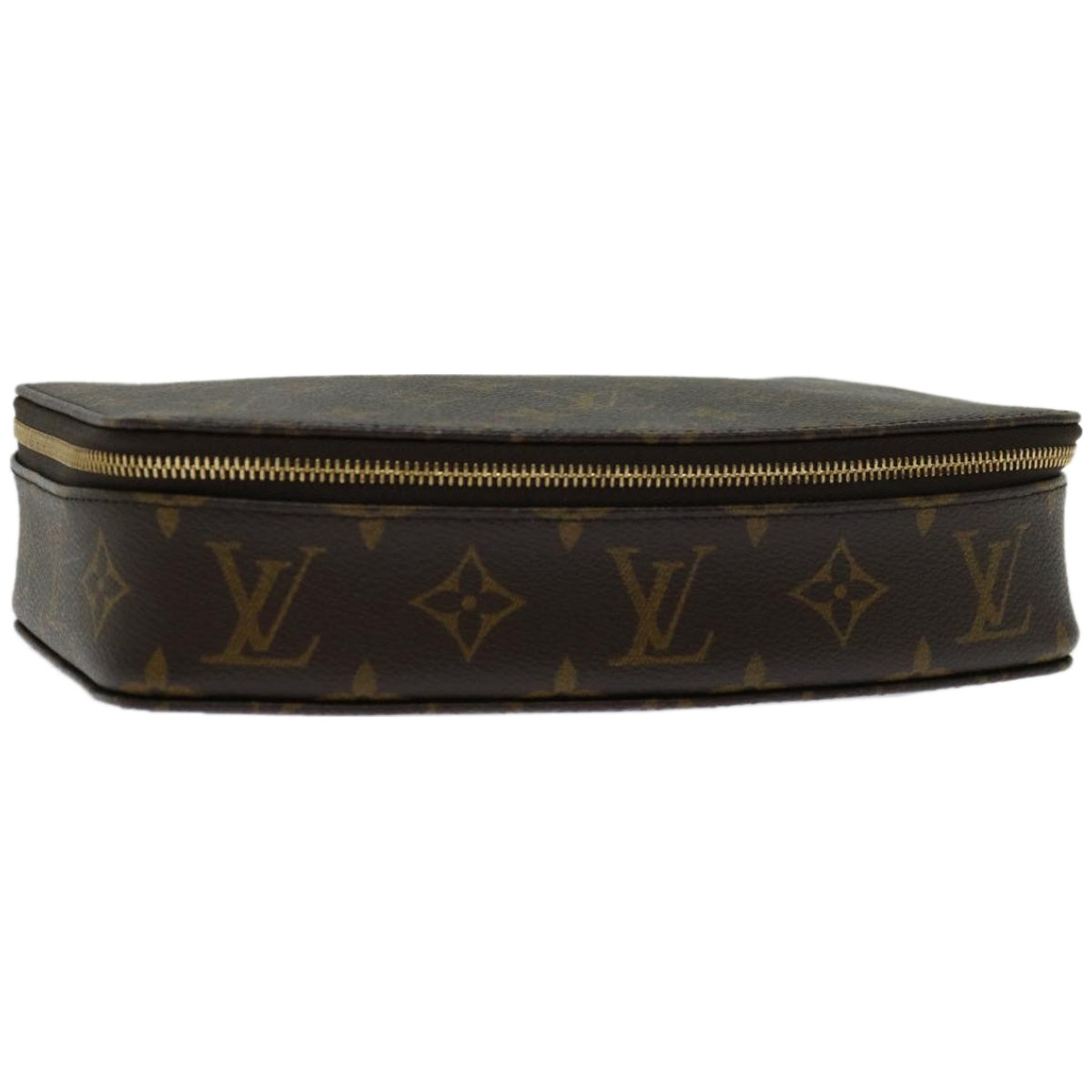 LOUIS VUITTON Monogram Poche Monte Carlo Jewelry Box M47352 LV Auth yk10864