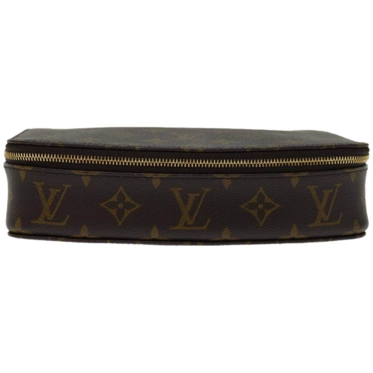 LOUIS VUITTON Monogram Poche Monte Carlo Jewelry Box M47352 LV Auth yk10864