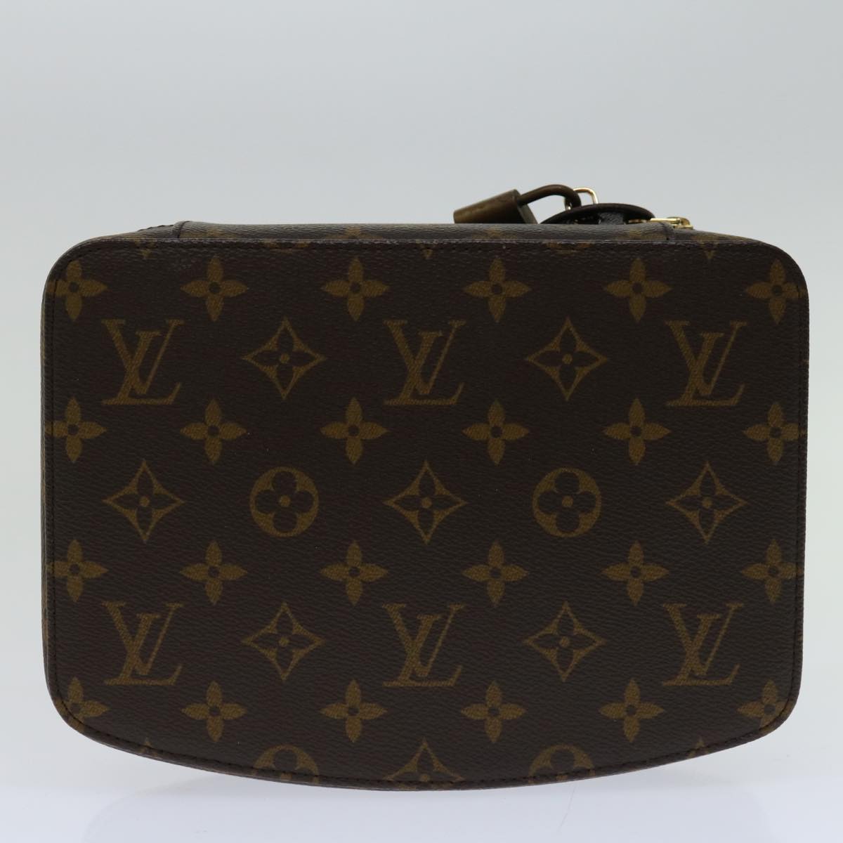 LOUIS VUITTON Monogram Poche Monte Carlo Jewelry Box M47352 LV Auth yk10864