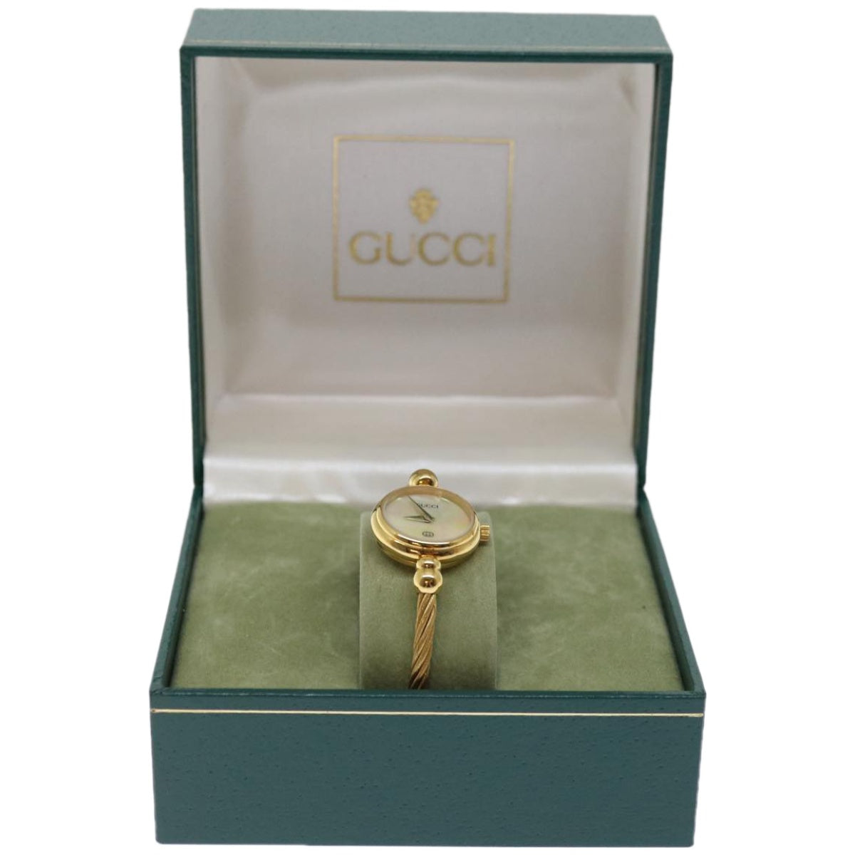 GUCCI Watches metal Gold 2700L Auth yk10874