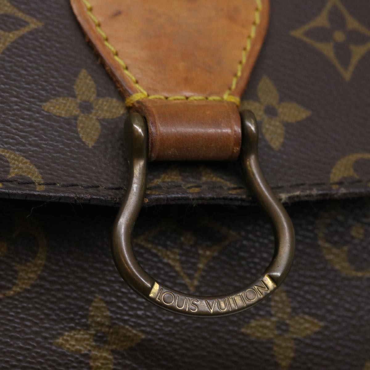 LOUIS VUITTON Monogram Saint Cloud GM Shoulder Bag M51242 LV Auth yk10883