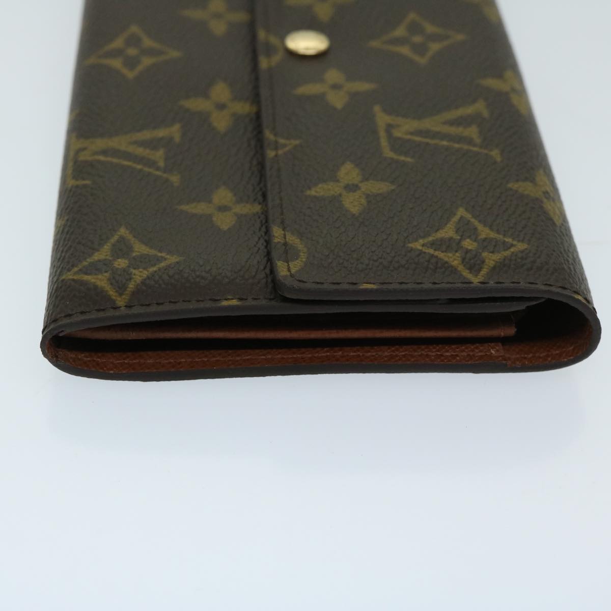 LOUIS VUITTON Monogram Pochette Porte Monnaie Credit Wallet M61725 Auth yk10884