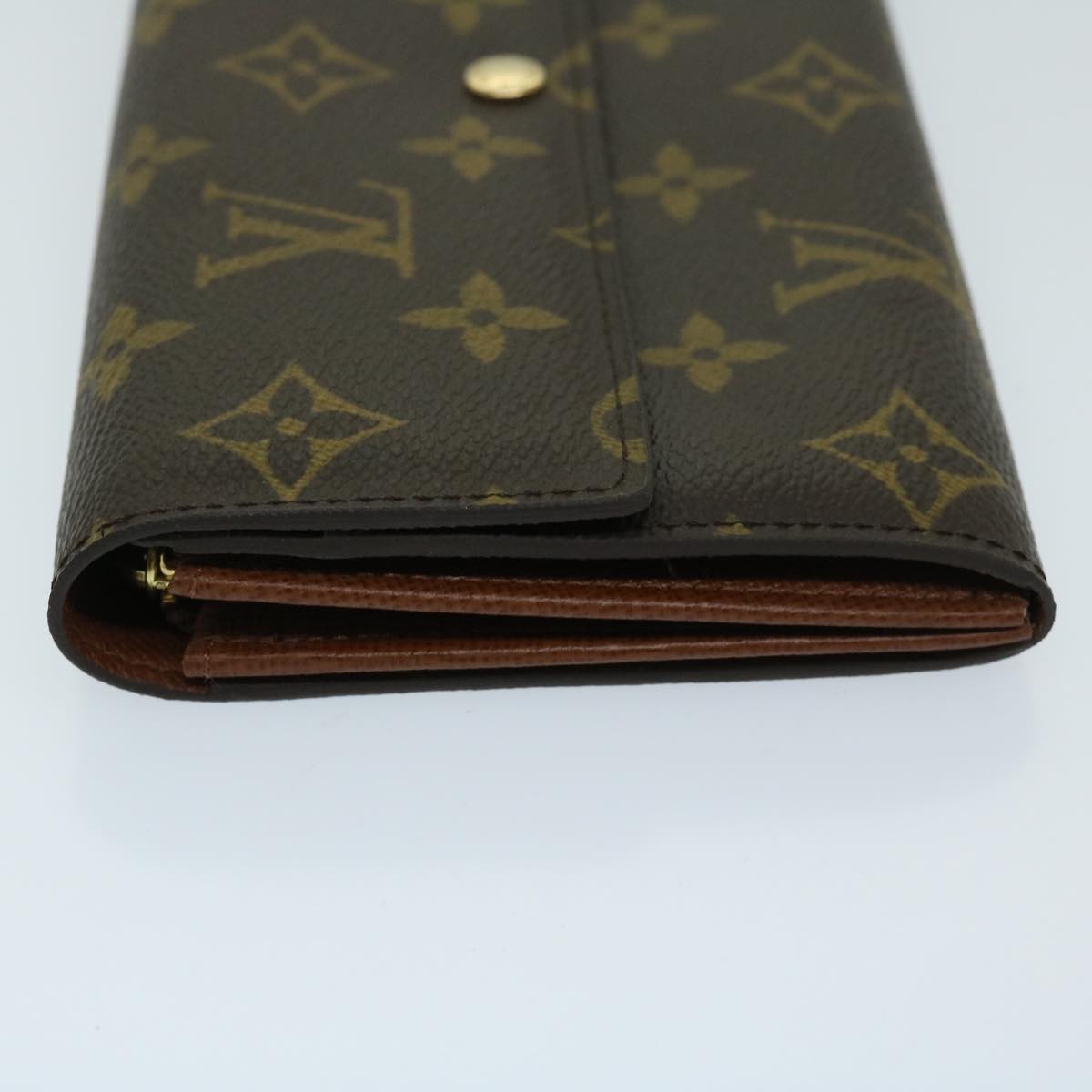 LOUIS VUITTON Monogram Pochette Porte Monnaie Credit Wallet M61725 Auth yk10884 - 0