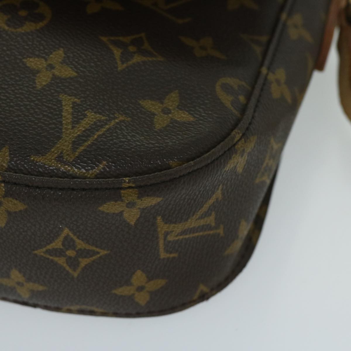 LOUIS VUITTON Monogram Saint Cloud GM Shoulder Bag M51242 LV Auth yk10912