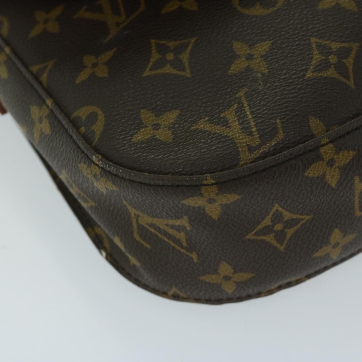 LOUIS VUITTON Monogram Saint Cloud GM Shoulder Bag M51242 LV Auth yk10912