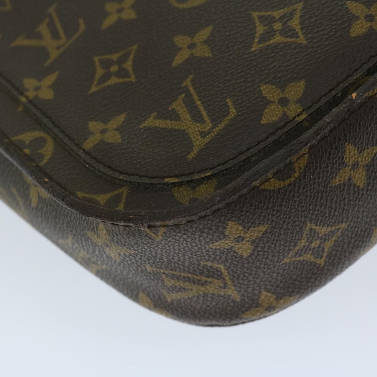 LOUIS VUITTON Monogram Saint Cloud GM Shoulder Bag M51242 LV Auth yk10912