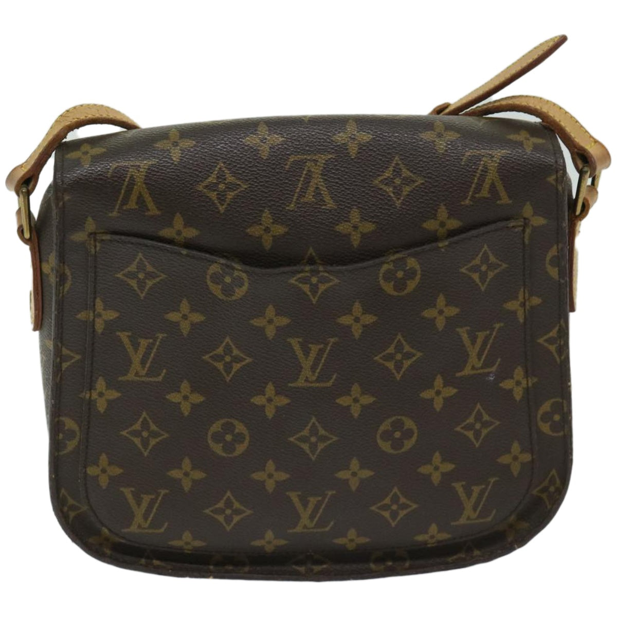 LOUIS VUITTON Monogram Saint Cloud GM Shoulder Bag M51242 LV Auth yk10912