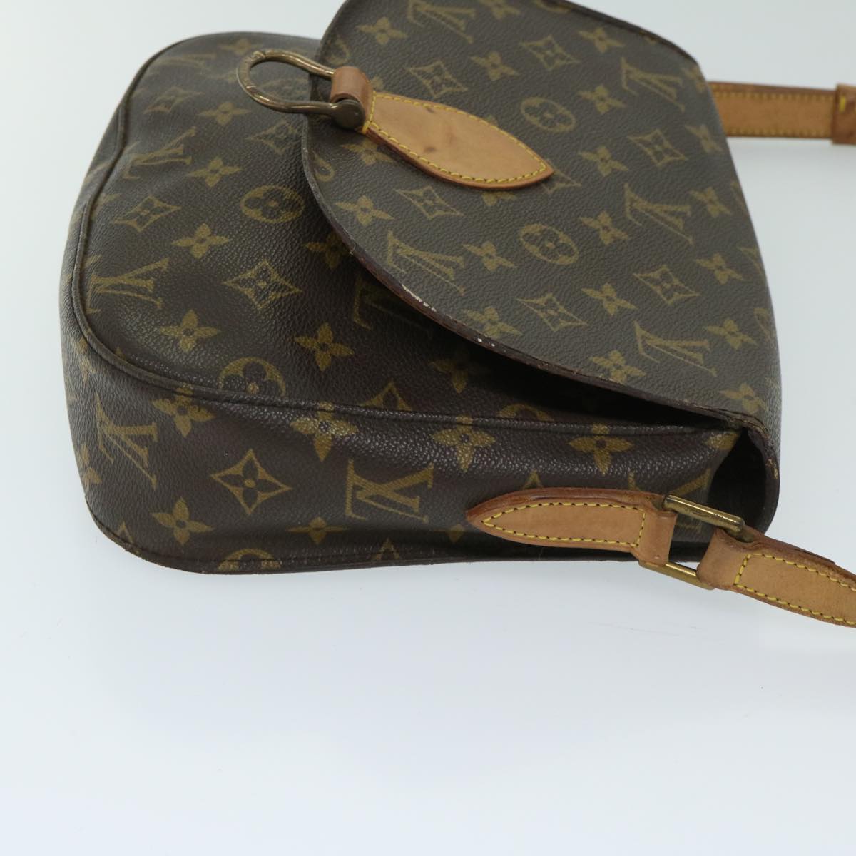 LOUIS VUITTON Monogram Saint Cloud GM Shoulder Bag M51242 LV Auth yk10912