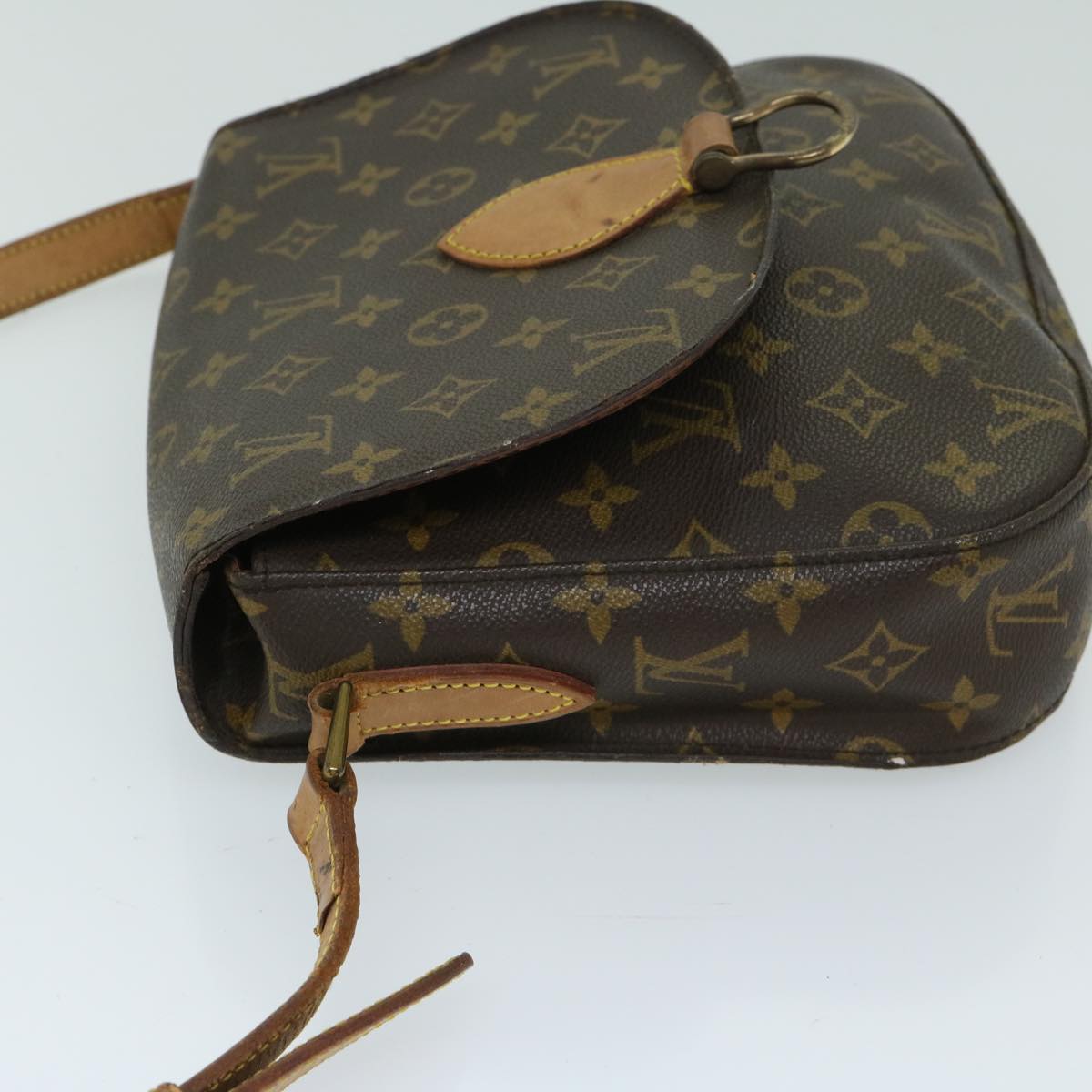 LOUIS VUITTON Monogram Saint Cloud GM Shoulder Bag M51242 LV Auth yk10912