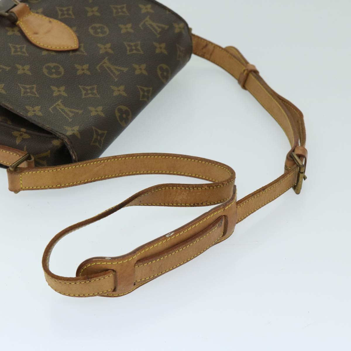 LOUIS VUITTON Monogram Saint Cloud GM Shoulder Bag M51242 LV Auth yk10912