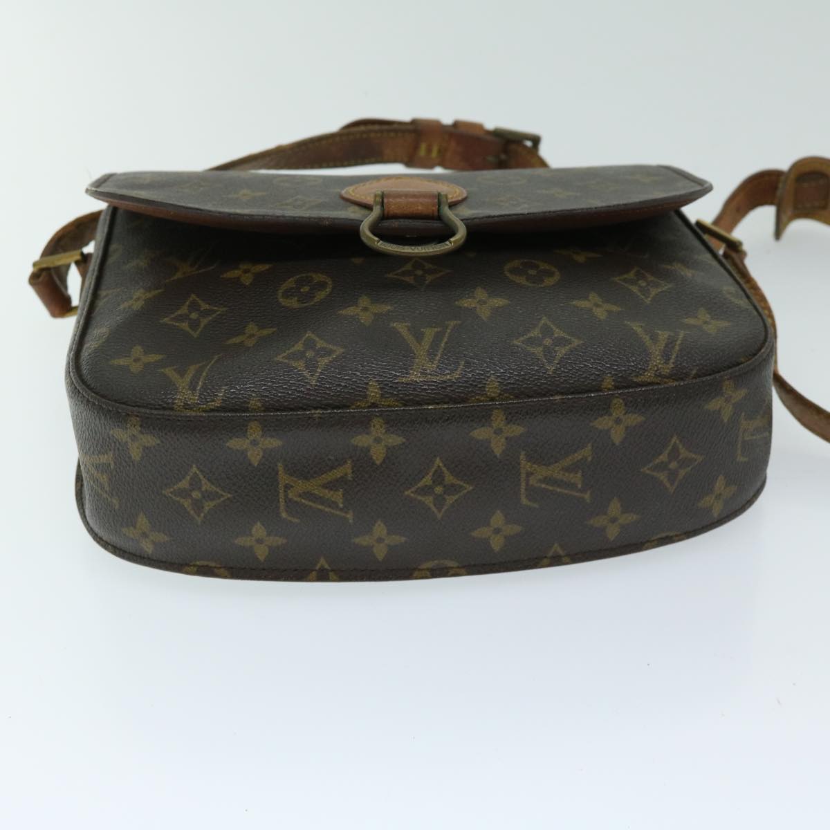 LOUIS VUITTON Monogram Saint Cloud GM Shoulder Bag M51242 LV Auth yk10914