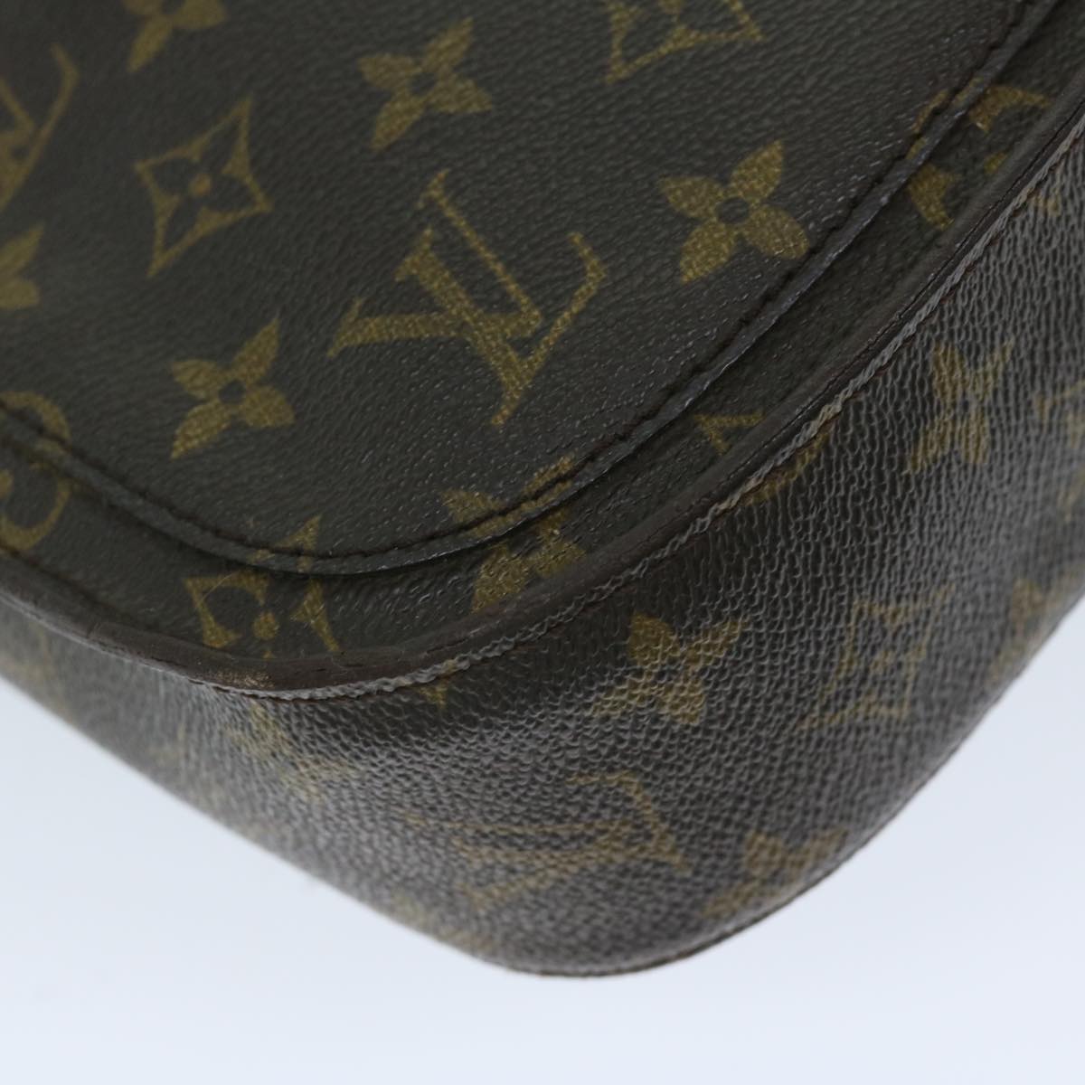 LOUIS VUITTON Monogram Saint Cloud GM Shoulder Bag M51242 LV Auth yk10914