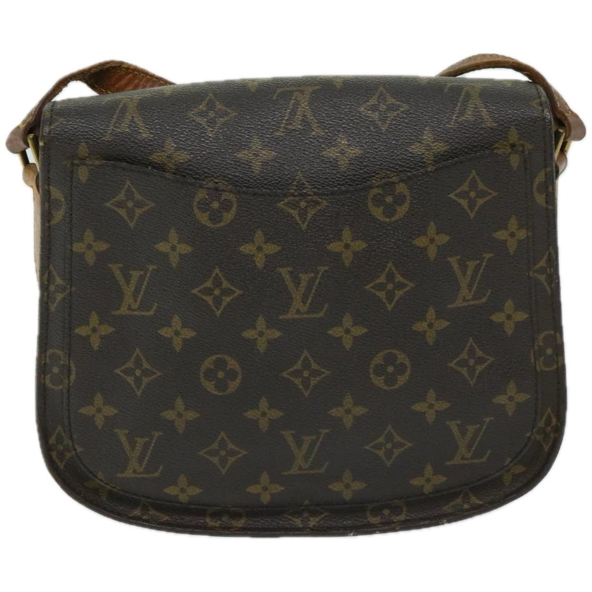 LOUIS VUITTON Monogram Saint Cloud GM Shoulder Bag M51242 LV Auth yk10914