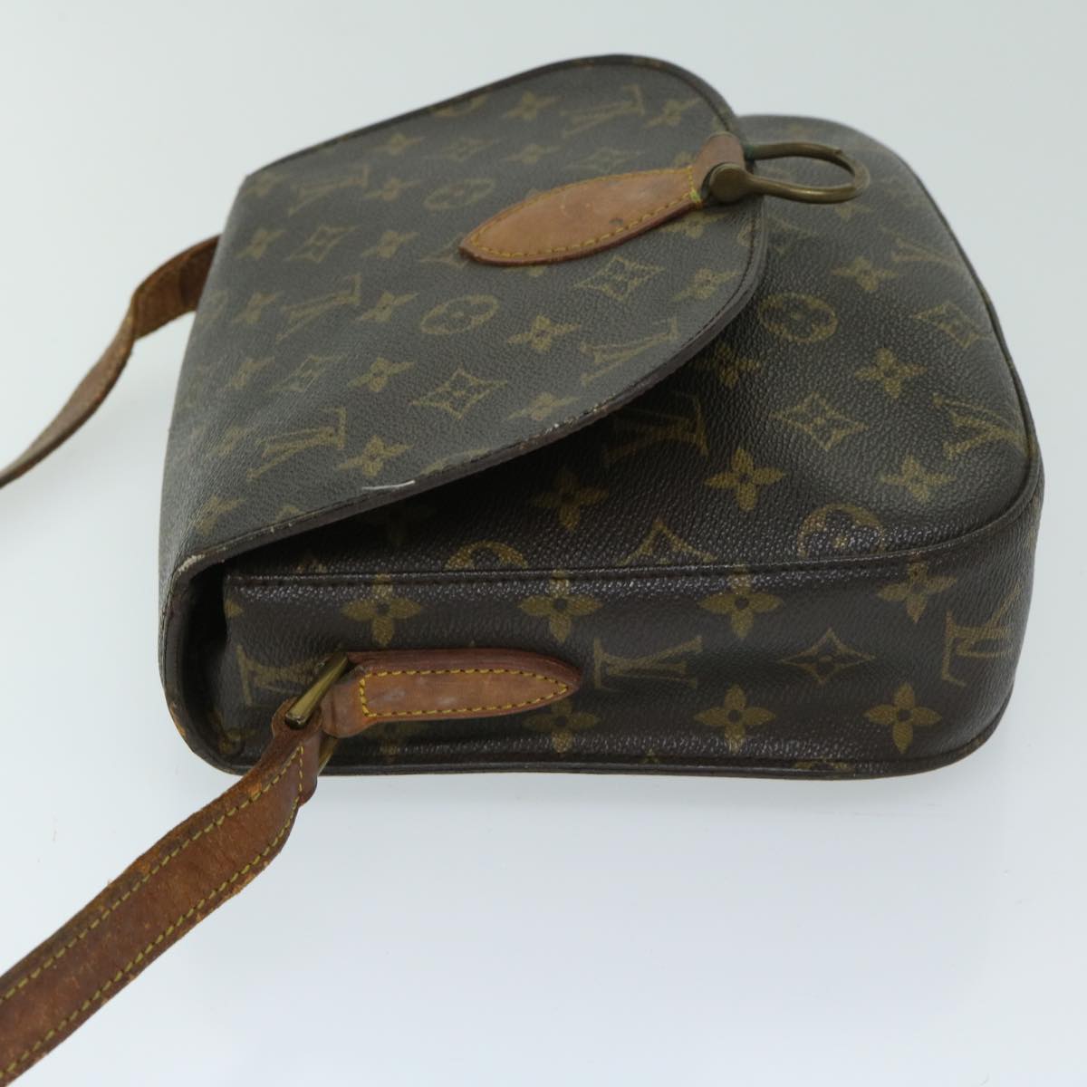 LOUIS VUITTON Monogram Saint Cloud GM Shoulder Bag M51242 LV Auth yk10914