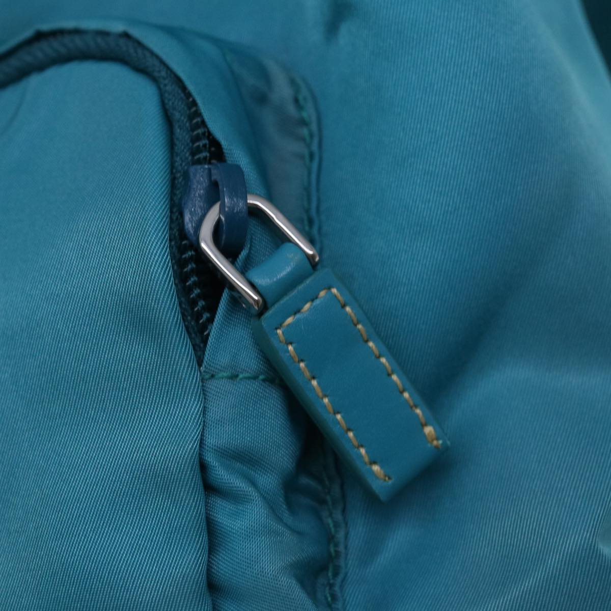 PRADA Backpack Nylon Blue Auth yk10937