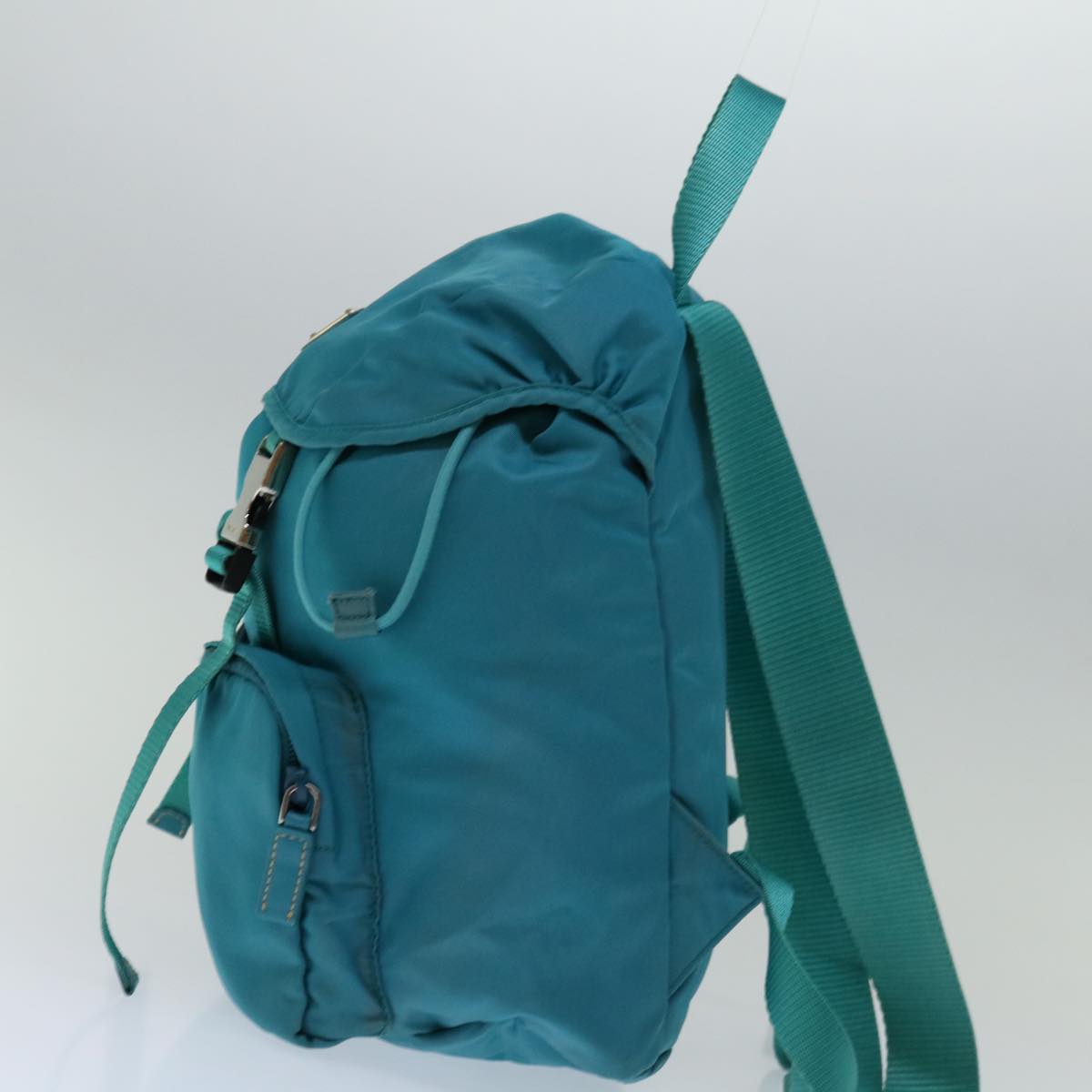 PRADA Backpack Nylon Blue Auth yk10937