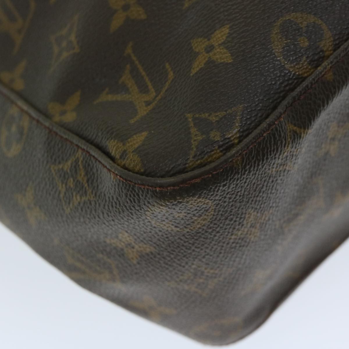 LOUIS VUITTON Monogram Looping GM Shoulder Bag M51145 LV Auth yk10939