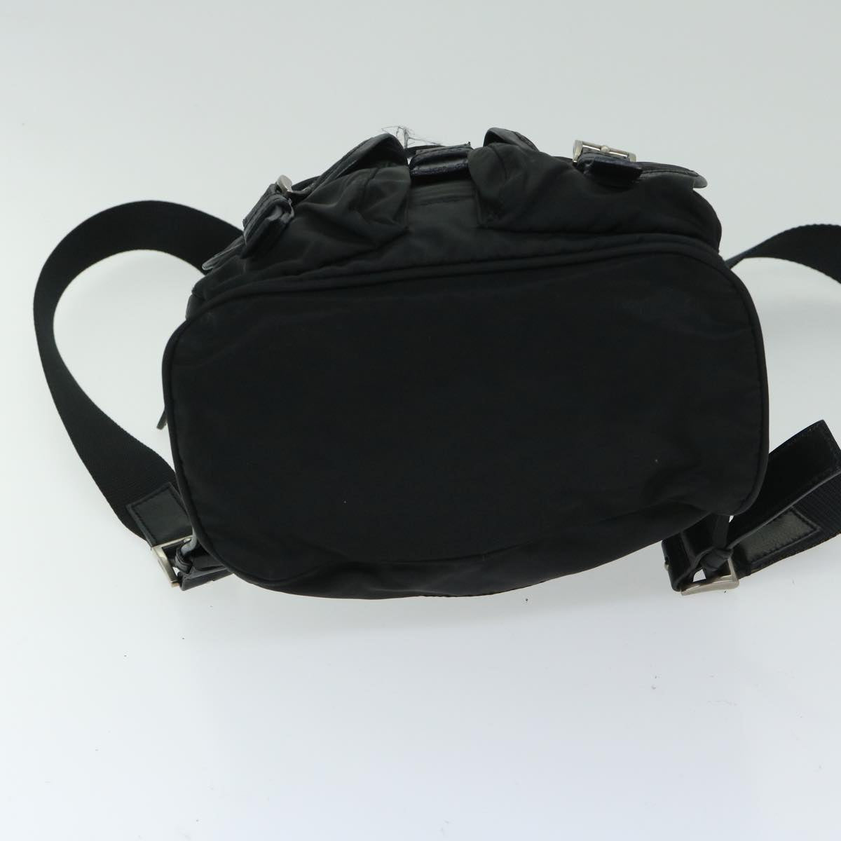 PRADA Backpack Nylon Black Auth yk10964