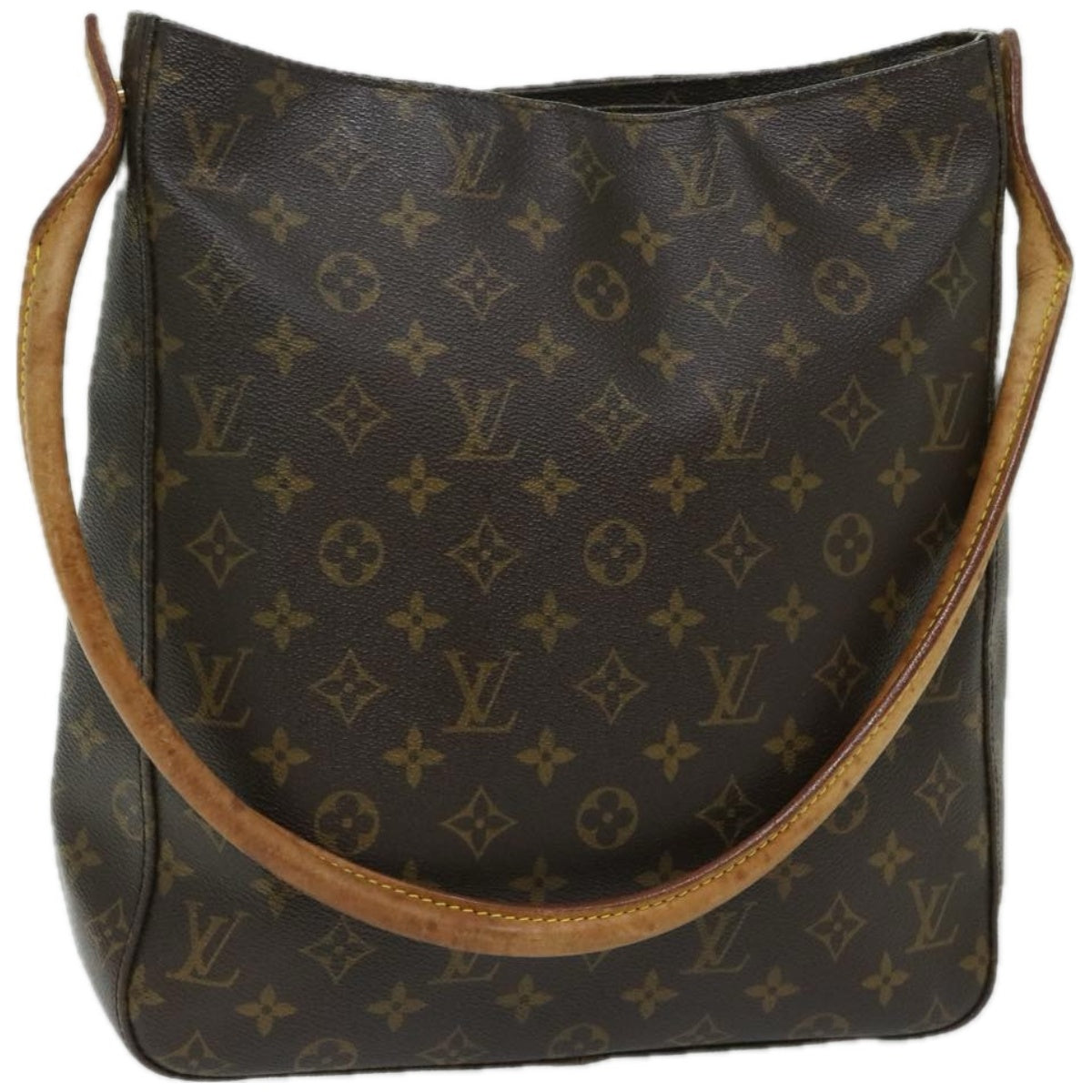 LOUIS VUITTON Monogram Looping GM Shoulder Bag M51145 LV Auth yk10969