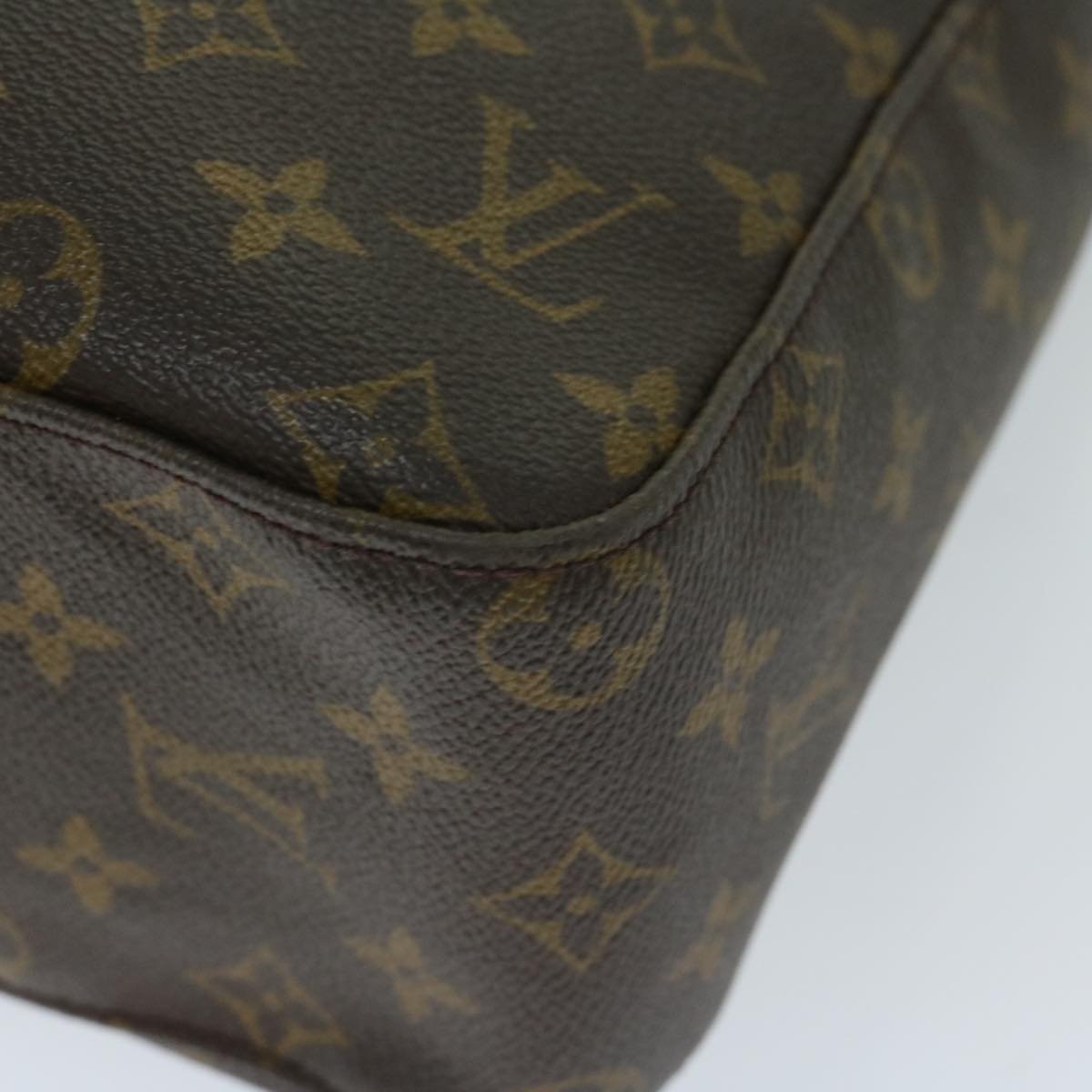 LOUIS VUITTON Monogram Looping GM Shoulder Bag M51145 LV Auth yk10969