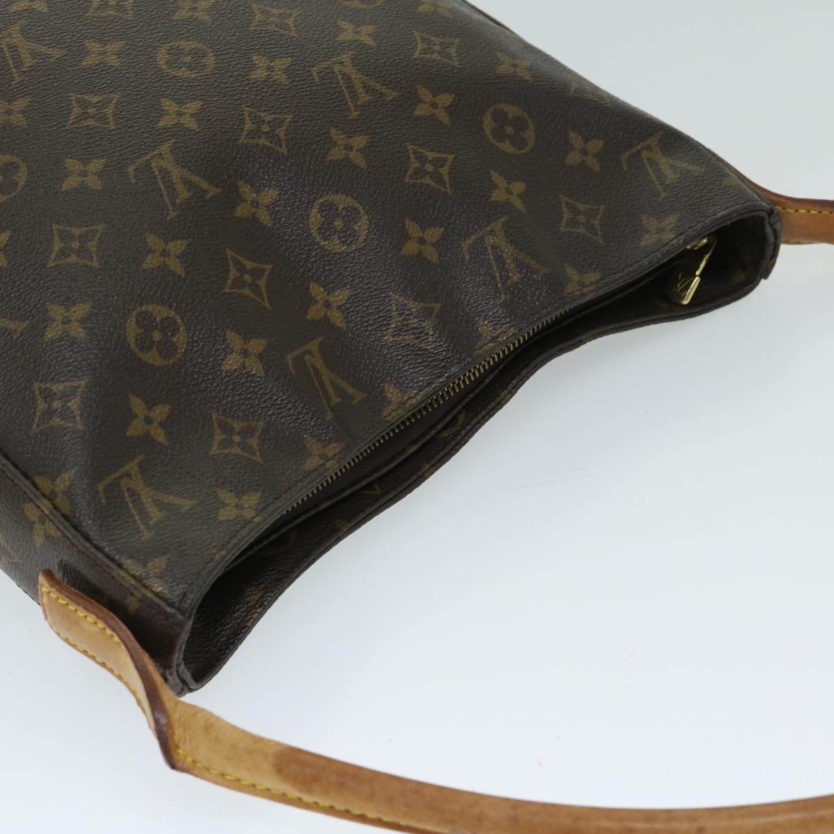 LOUIS VUITTON Monogram Looping GM Shoulder Bag M51145 LV Auth yk10969