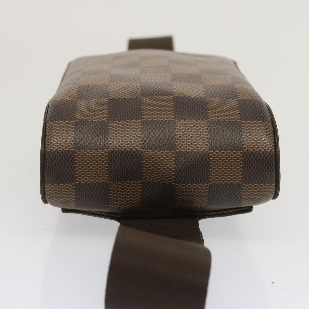 LOUIS VUITTON Damier Ebene Geronimos Shoulder Bag N51994 LV Auth yk10970