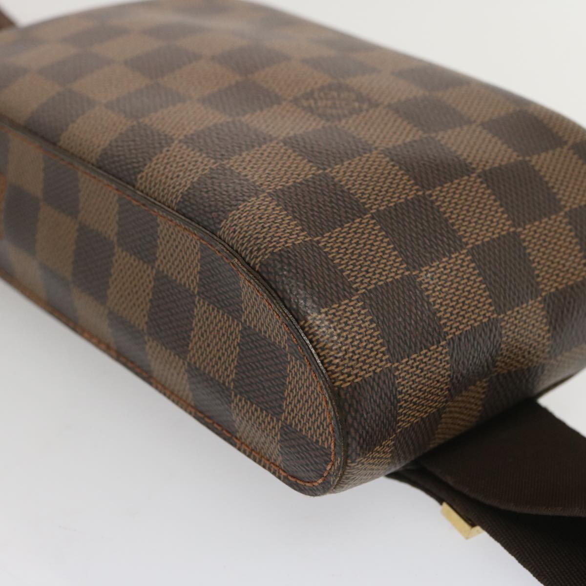 LOUIS VUITTON Damier Ebene Geronimos Shoulder Bag N51994 LV Auth yk10970