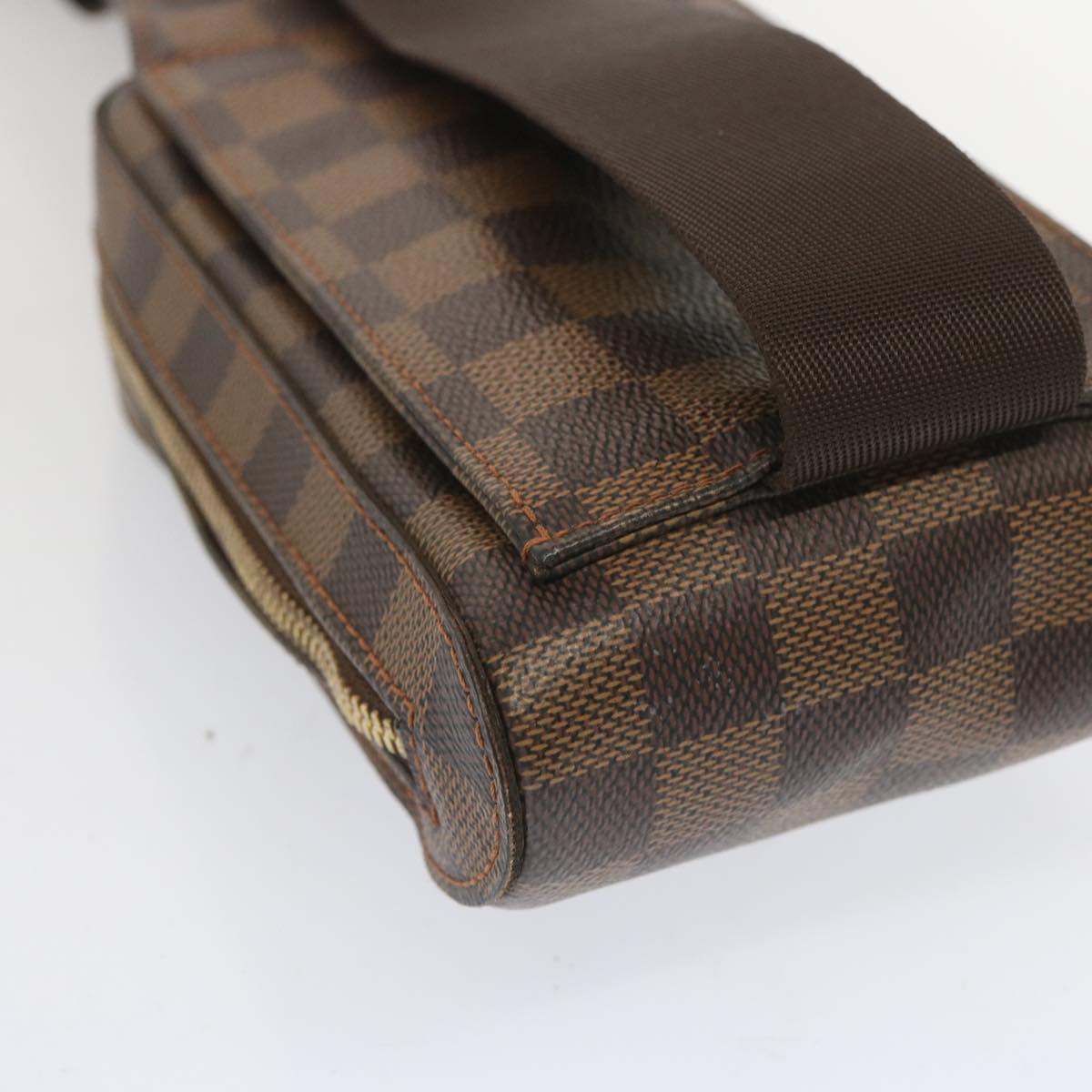 LOUIS VUITTON Damier Ebene Geronimos Shoulder Bag N51994 LV Auth yk10970