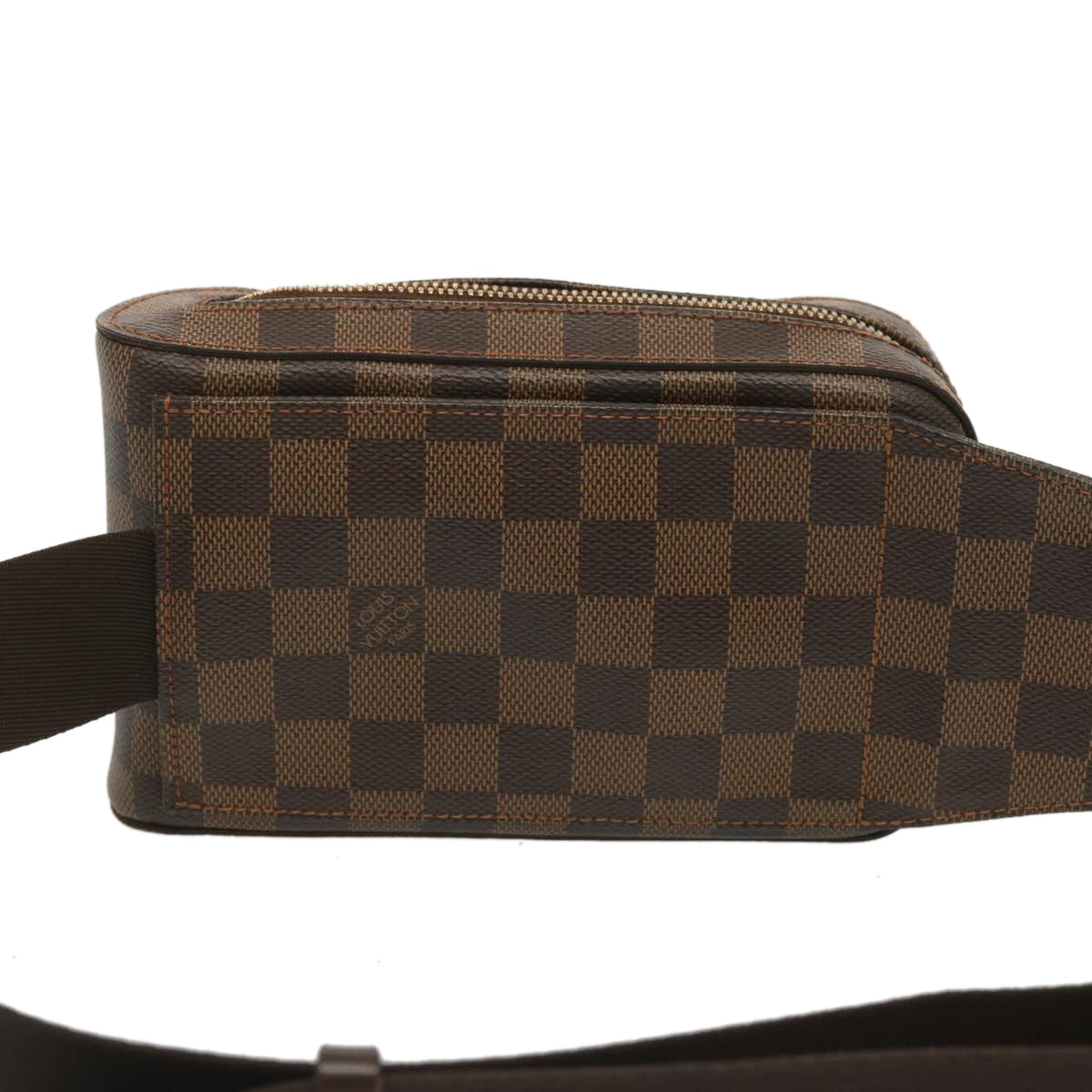 LOUIS VUITTON Damier Ebene Geronimos Shoulder Bag N51994 LV Auth yk10970