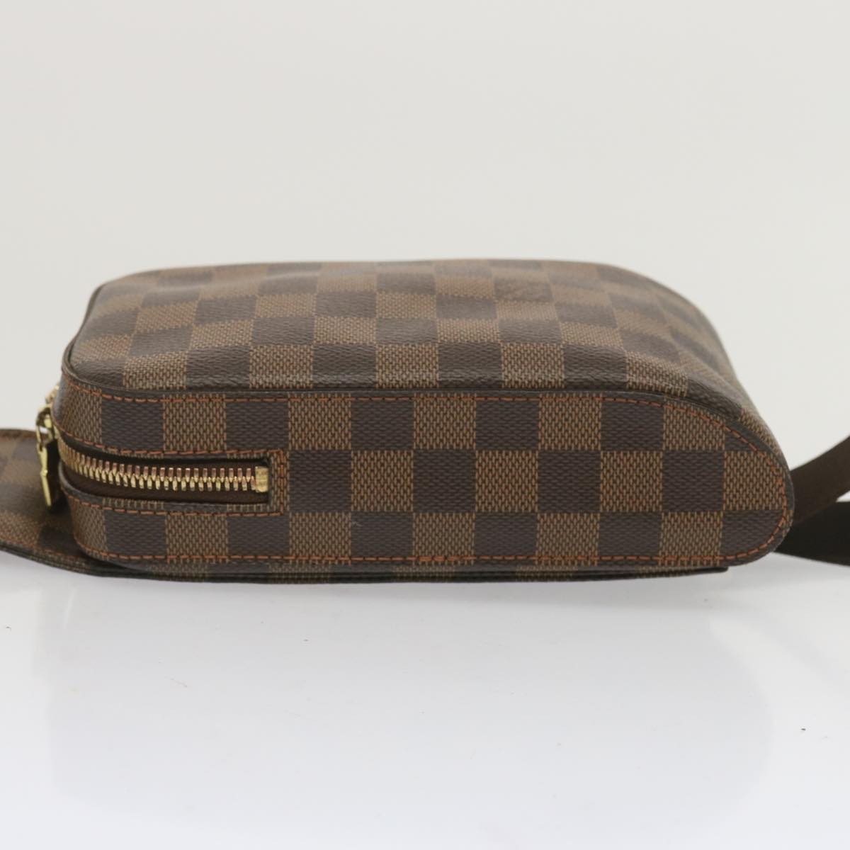 LOUIS VUITTON Damier Ebene Geronimos Shoulder Bag N51994 LV Auth yk10970