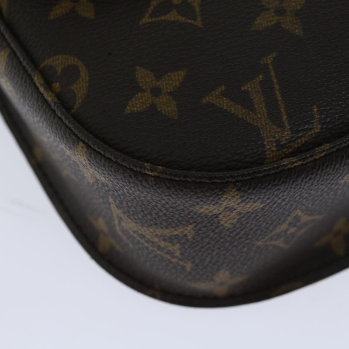 LOUIS VUITTON Monogram Saint Cloud GM Shoulder Bag M51242 LV Auth yk10994