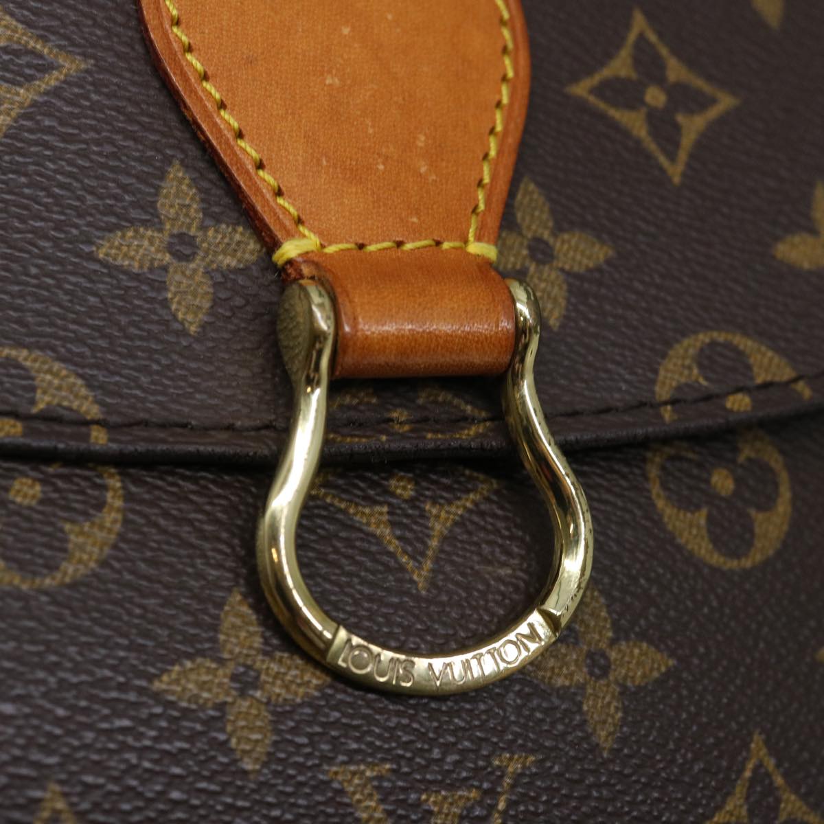 LOUIS VUITTON Monogram Saint Cloud GM Shoulder Bag M51242 LV Auth yk10994