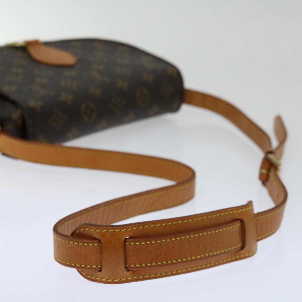 LOUIS VUITTON Monogram Saint Cloud GM Shoulder Bag M51242 LV Auth yk10994