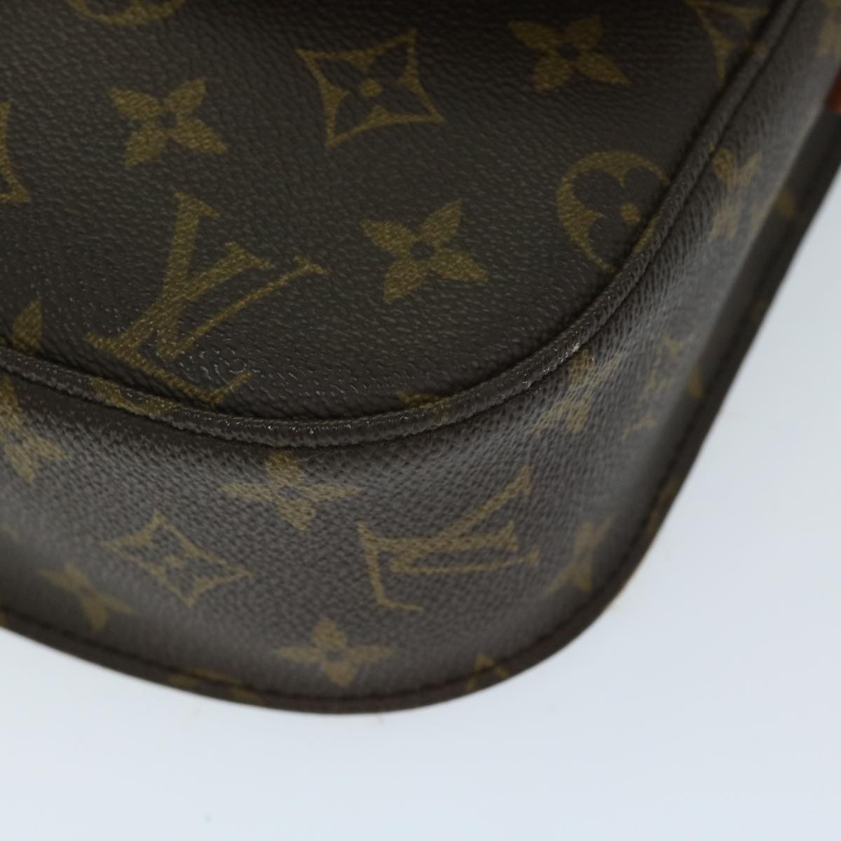 LOUIS VUITTON Monogram Saint Cloud GM Shoulder Bag M51242 LV Auth yk10996