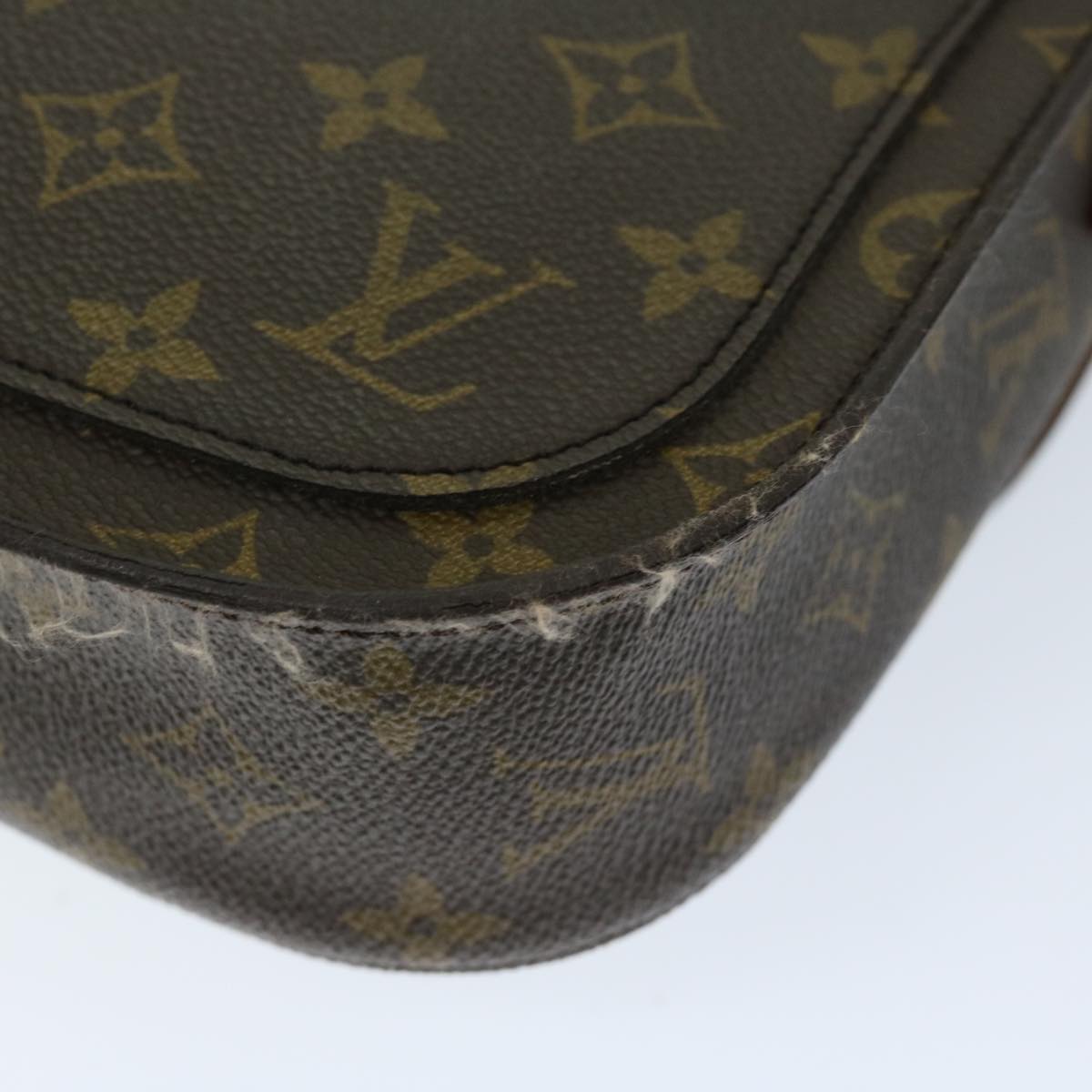 LOUIS VUITTON Monogram Saint Cloud GM Shoulder Bag M51242 LV Auth yk10996