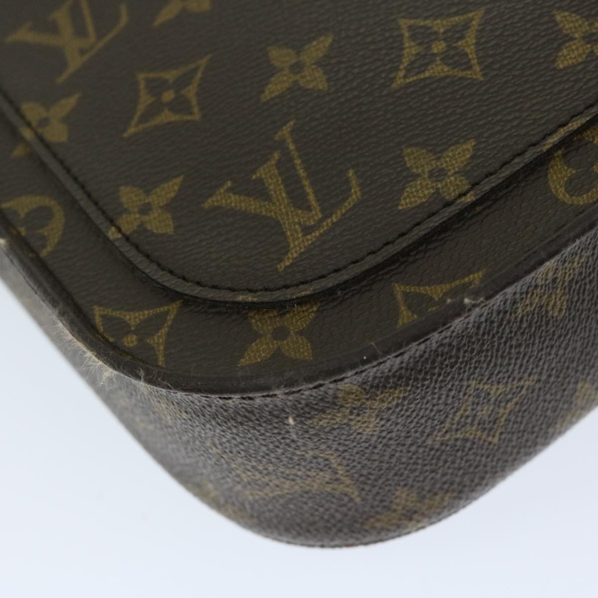 LOUIS VUITTON Monogram Saint Cloud GM Shoulder Bag M51242 LV Auth yk10996