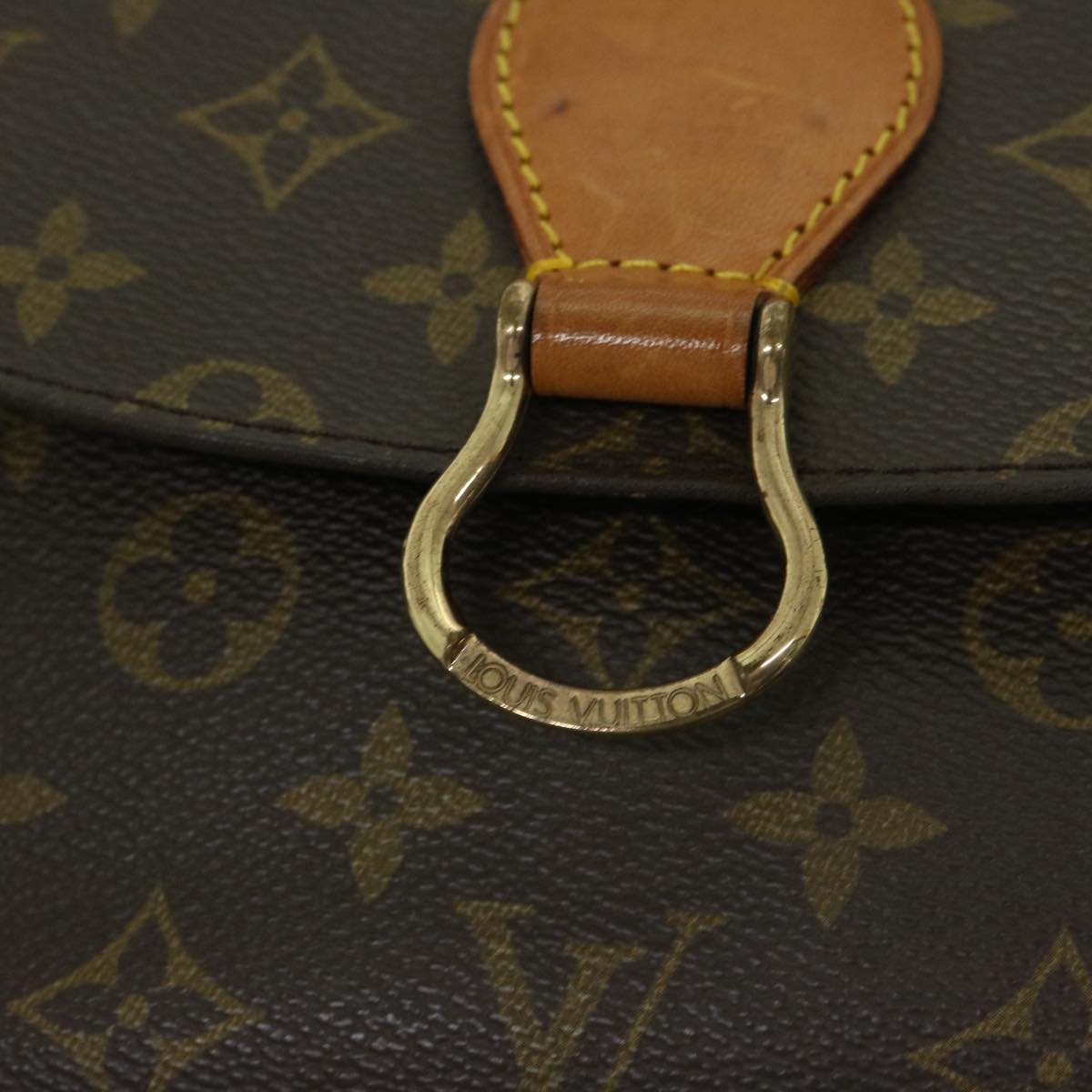 LOUIS VUITTON Monogram Saint Cloud GM Shoulder Bag M51242 LV Auth yk10996