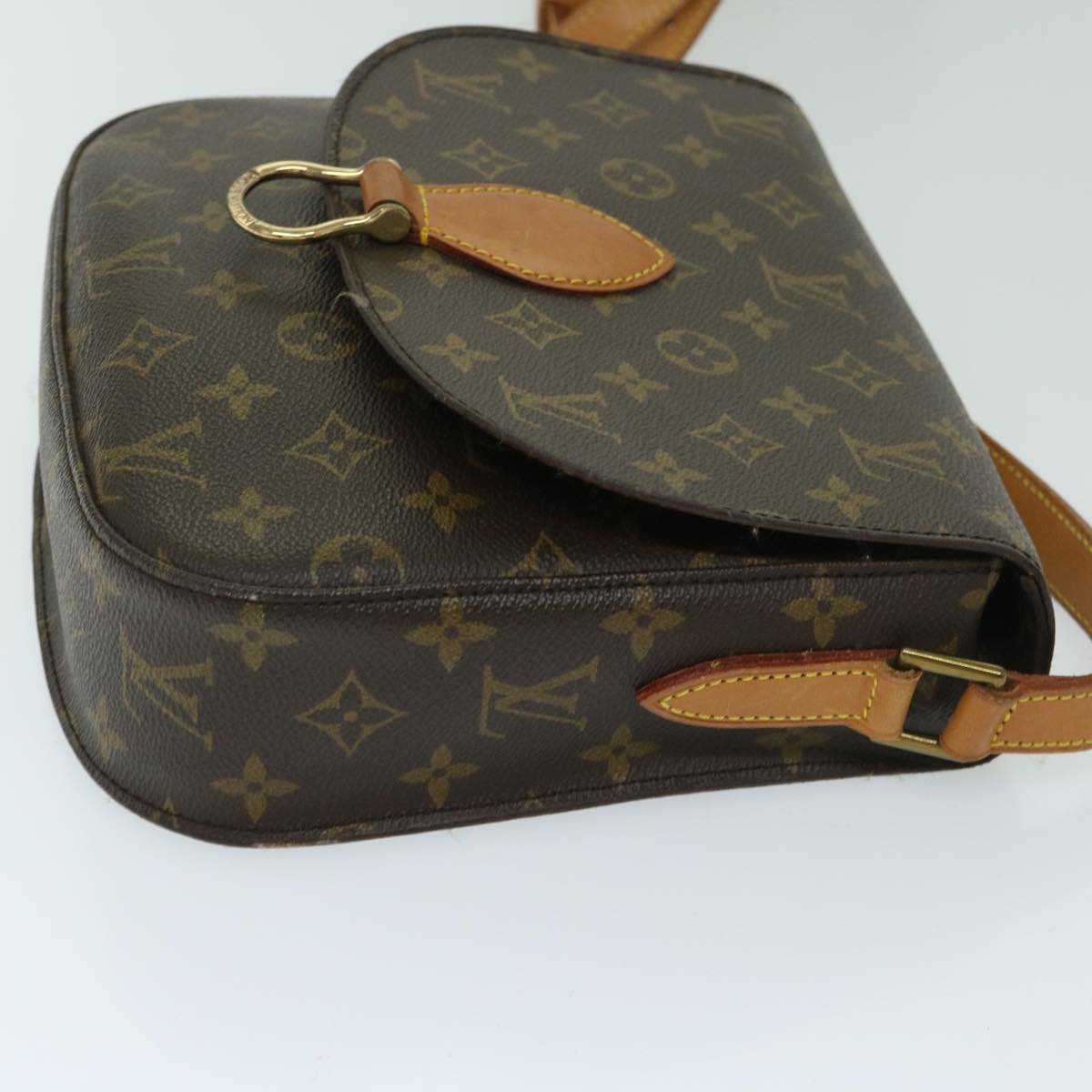 LOUIS VUITTON Monogram Saint Cloud GM Shoulder Bag M51242 LV Auth yk10996