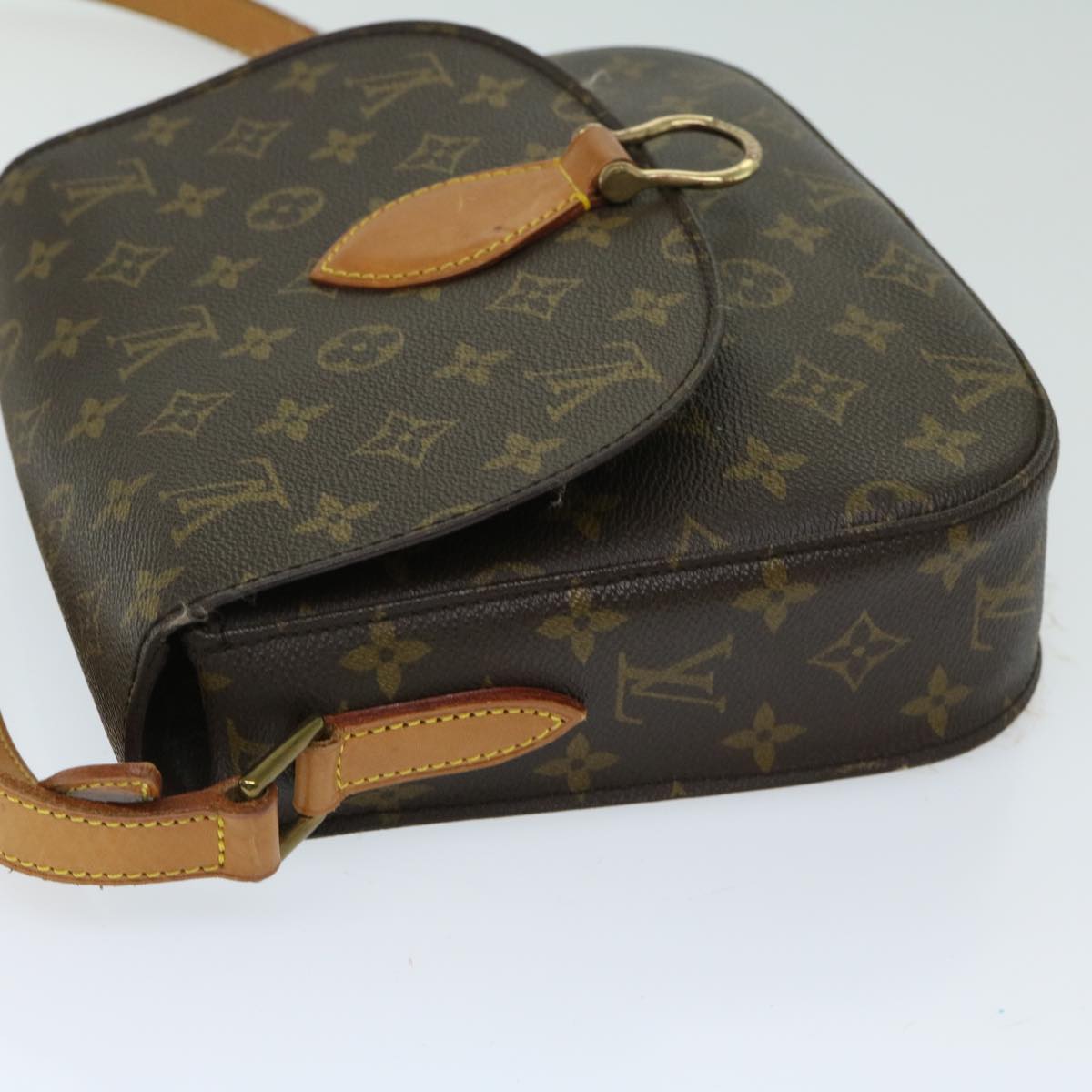 LOUIS VUITTON Monogram Saint Cloud GM Shoulder Bag M51242 LV Auth yk10996