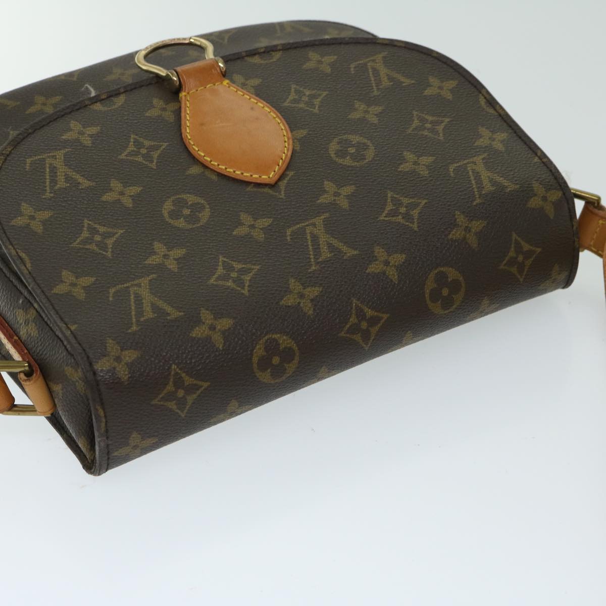 LOUIS VUITTON Monogram Saint Cloud GM Shoulder Bag M51242 LV Auth yk10996