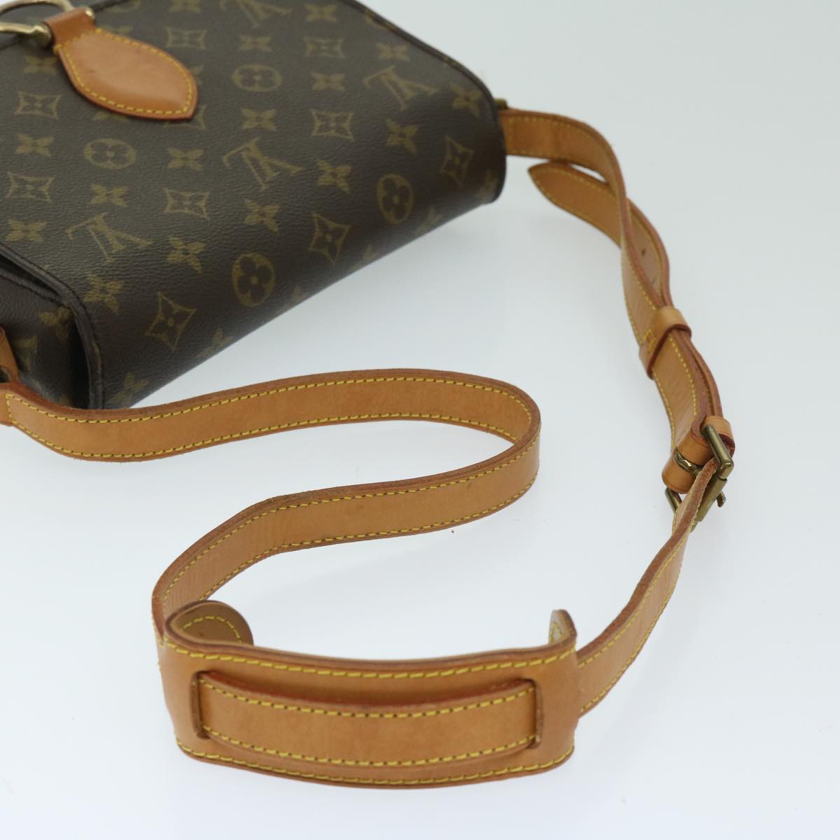 LOUIS VUITTON Monogram Saint Cloud GM Shoulder Bag M51242 LV Auth yk10996