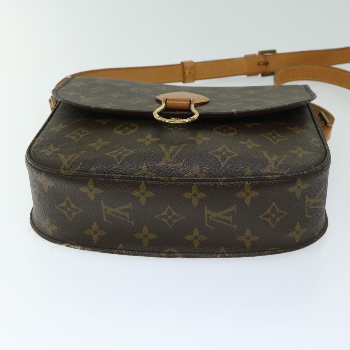 LOUIS VUITTON Monogram Saint Cloud GM Shoulder Bag M51242 LV Auth yk10996