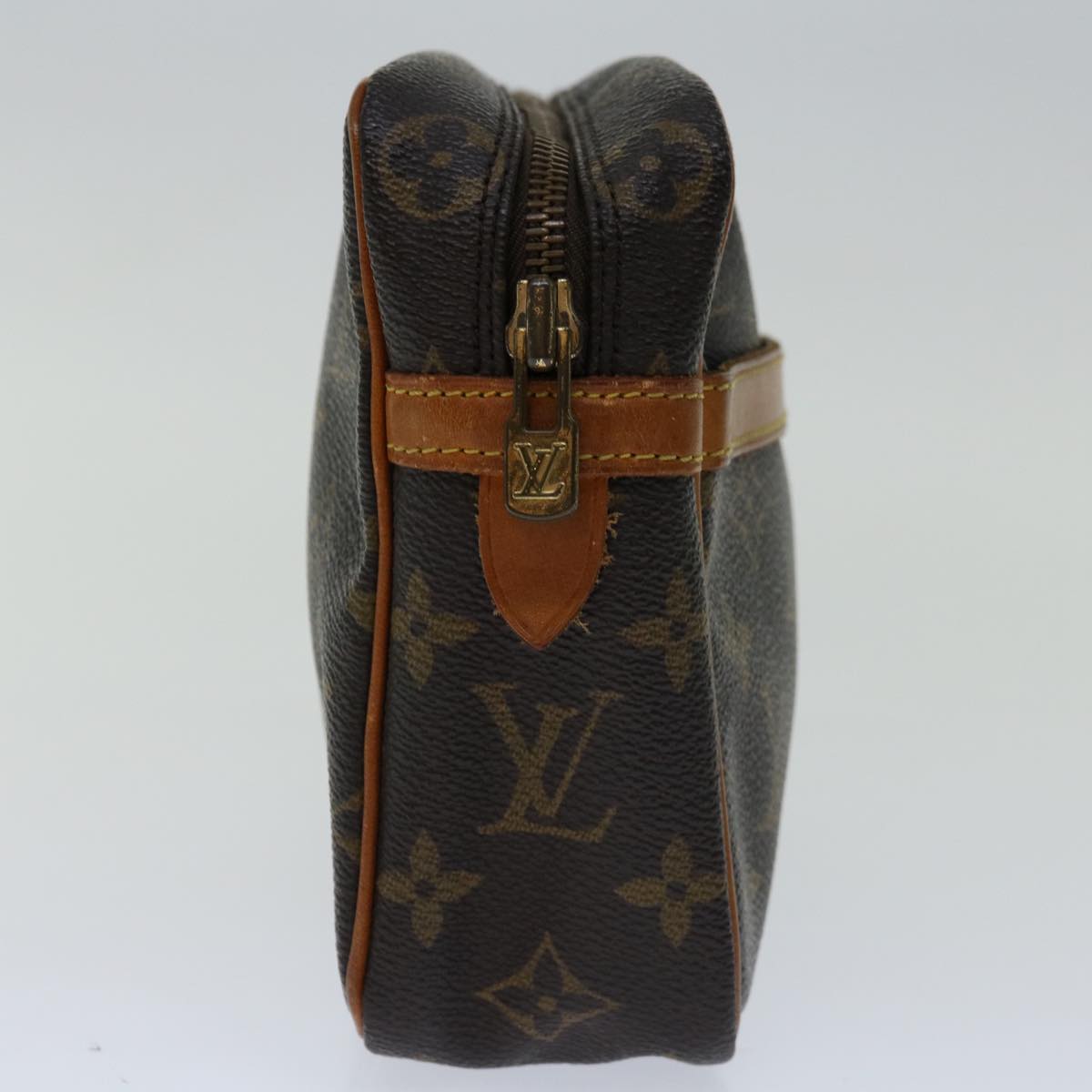 LOUIS VUITTON Monogram Compiegne 23 Clutch Bag M51847 LV Auth yk10999